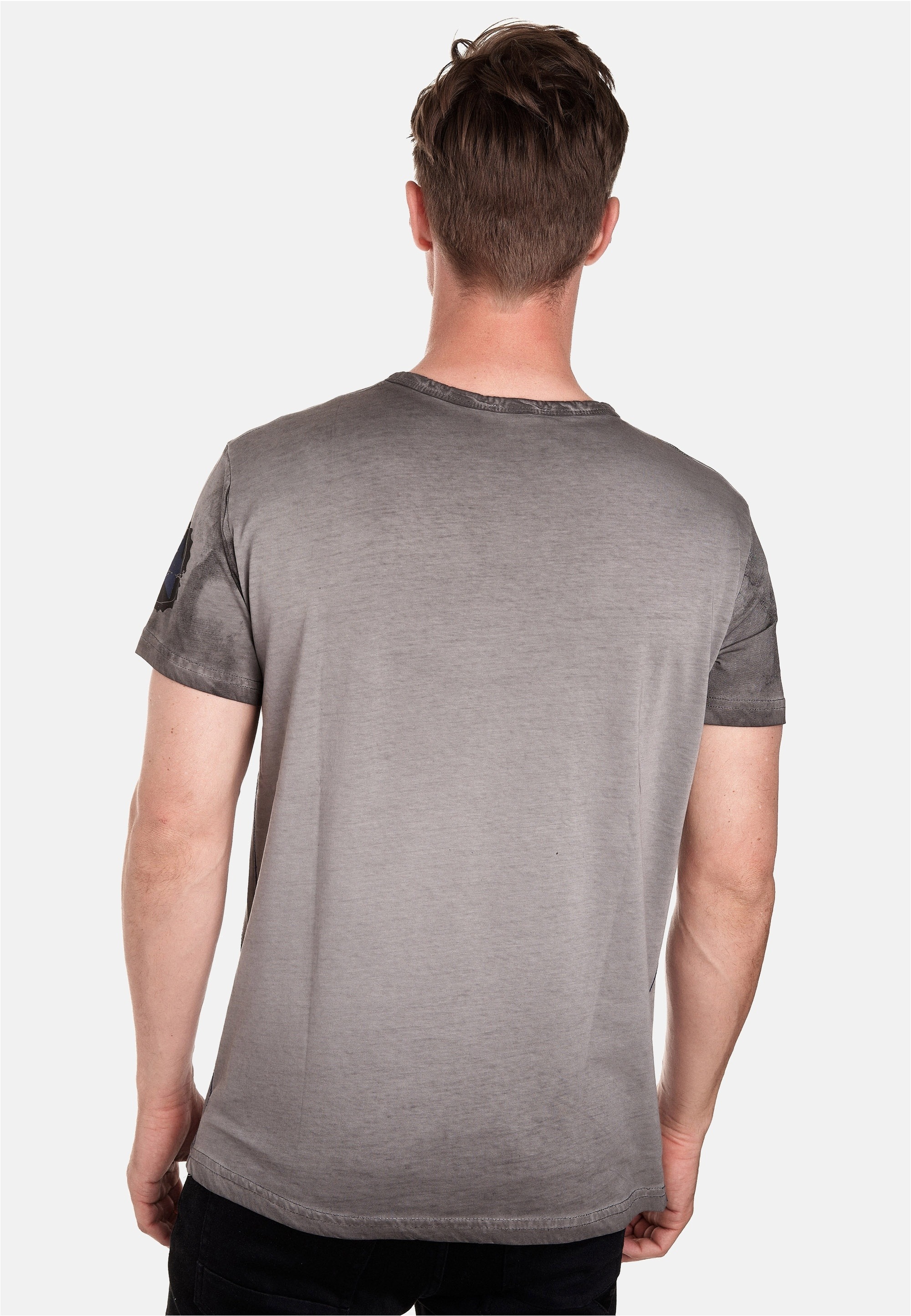 Rusty Neal T-Shirt in tollem Batik-Design
