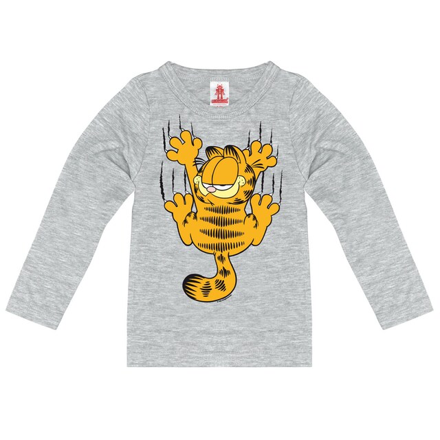 LOGOSHIRT Langarmshirt »Garfield«, mit lässigem Frontprint bestellen | BAUR