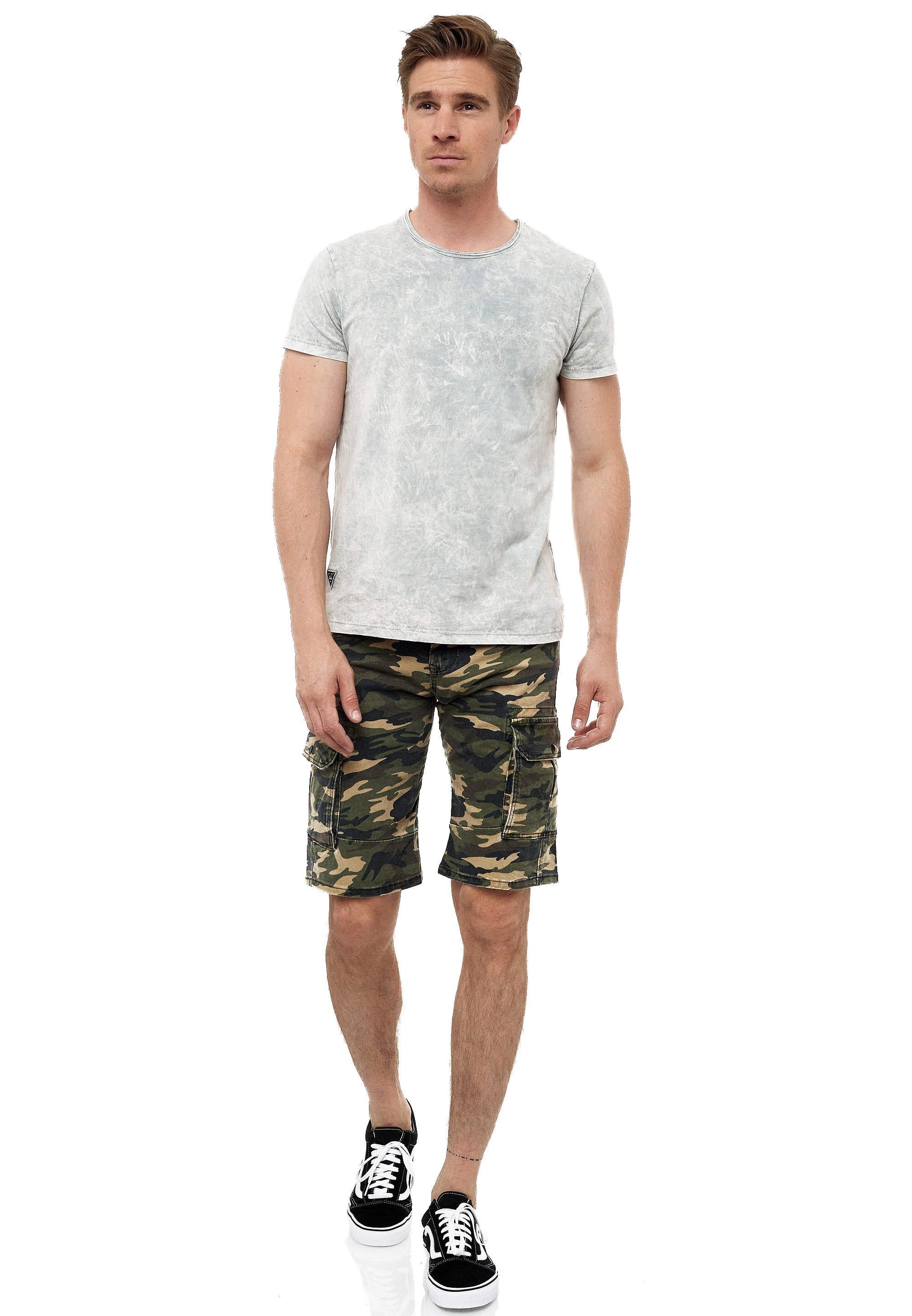 Rusty Neal Shorts "Canyon", in lässigem Military-Style günstig online kaufen