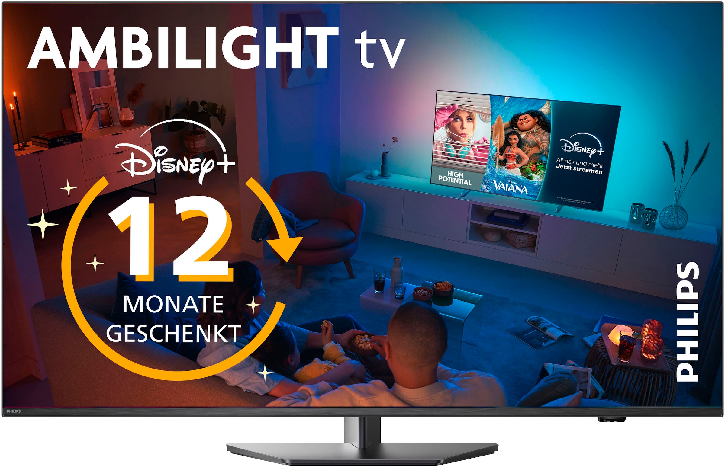 Philips LED-Fernseher »43PUS8909/12«, 4K Ultra HD, Smart-TV