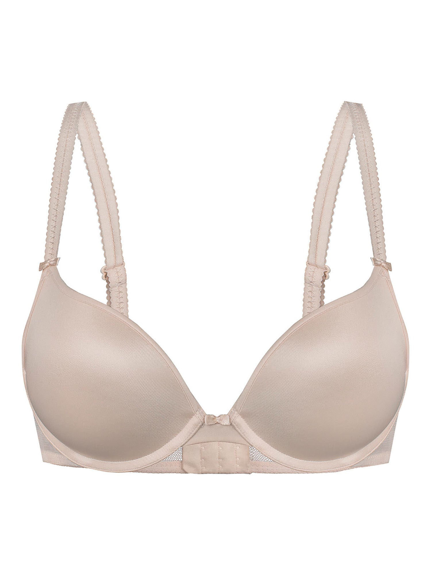 SASSA Damen Push-up-BH "Push Up BH DOTTED MESH", Gr. 70, beige, Obermaterial: 83% Polyamid PA. 17% Elasthan EL., BHs