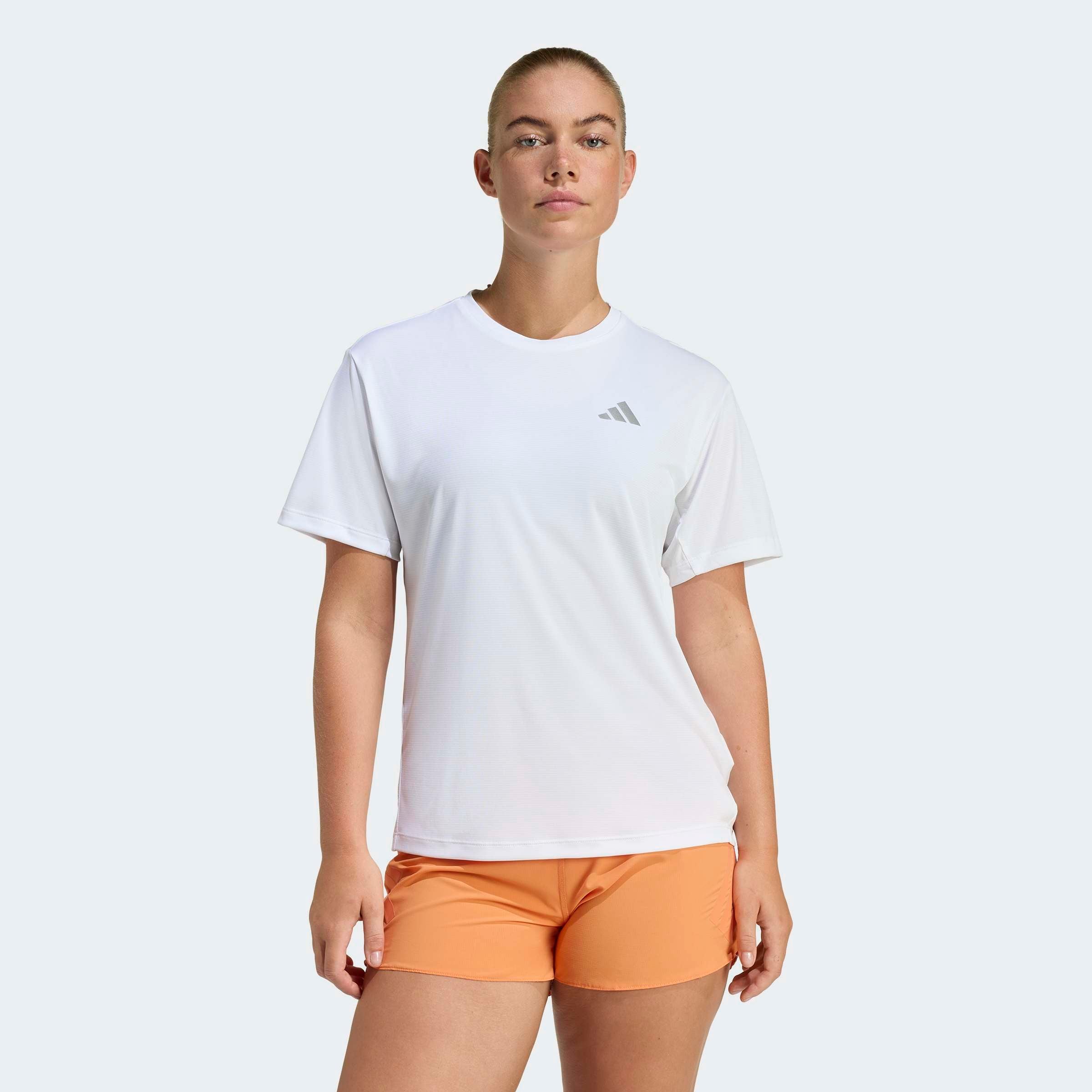 adidas Performance Laufshirt "RUN ESS TEE W" mit climacool Technologie, ohne Verschluss
