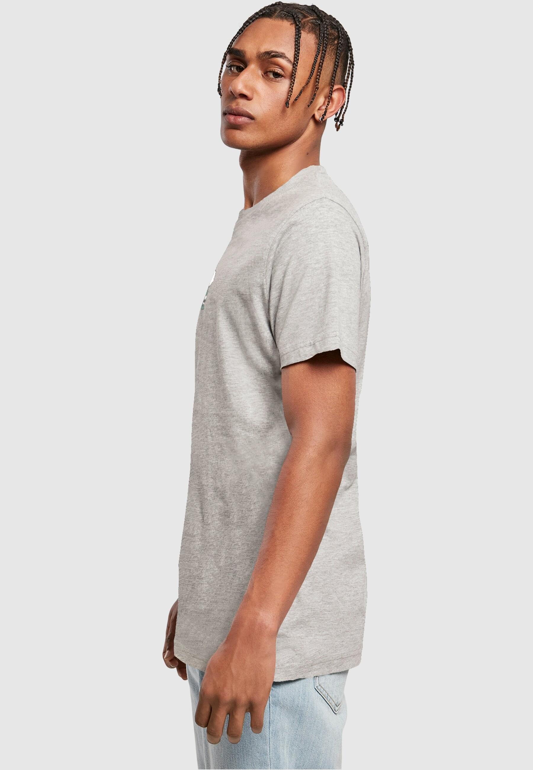 Merchcode T-Shirt »Merchcode Herren Peanuts - Charlie Brown T-Shirt Round Neck«, (1 tlg.)