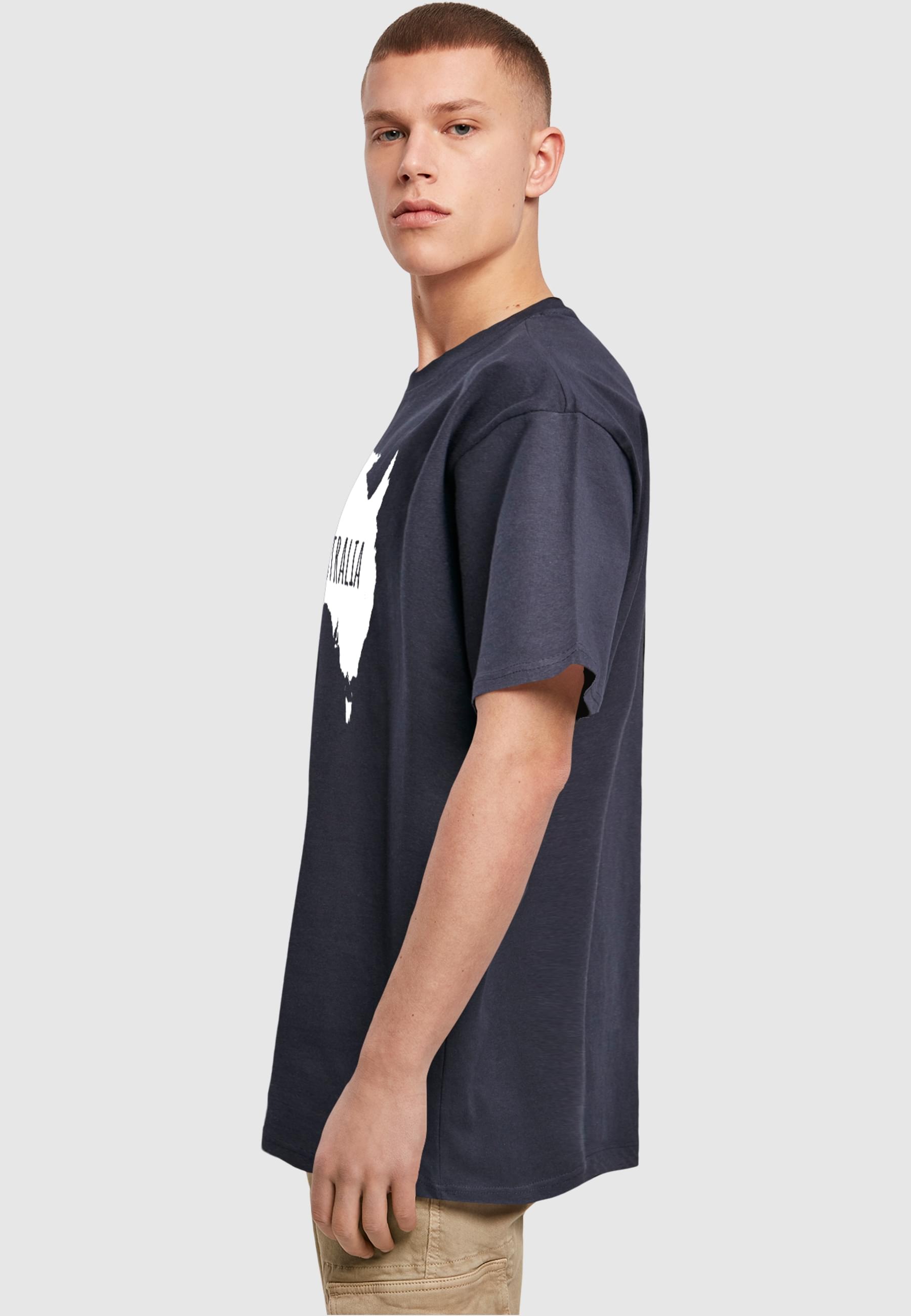 Merchcode T-Shirt »Merchcode Herren Australia X Heavy Oversize Tee-BY102«, (1 tlg.)