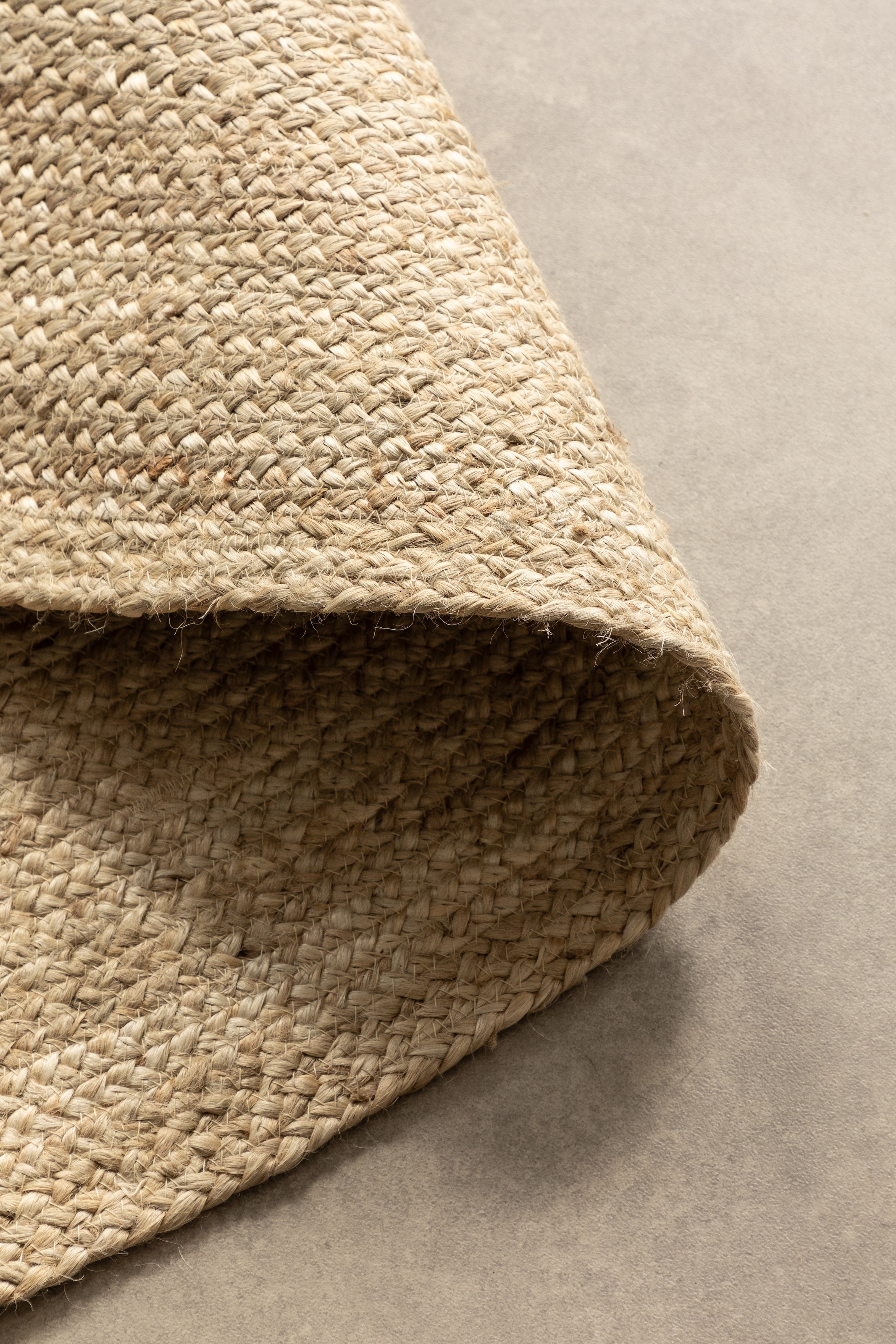 HANSE Home Teppich »Rangpur Juteteppich«, rund, 10 mm Höhe, Handgewebt, 100% Jute, Natur, Wohnzimmer, Flur, Boho, Skandi