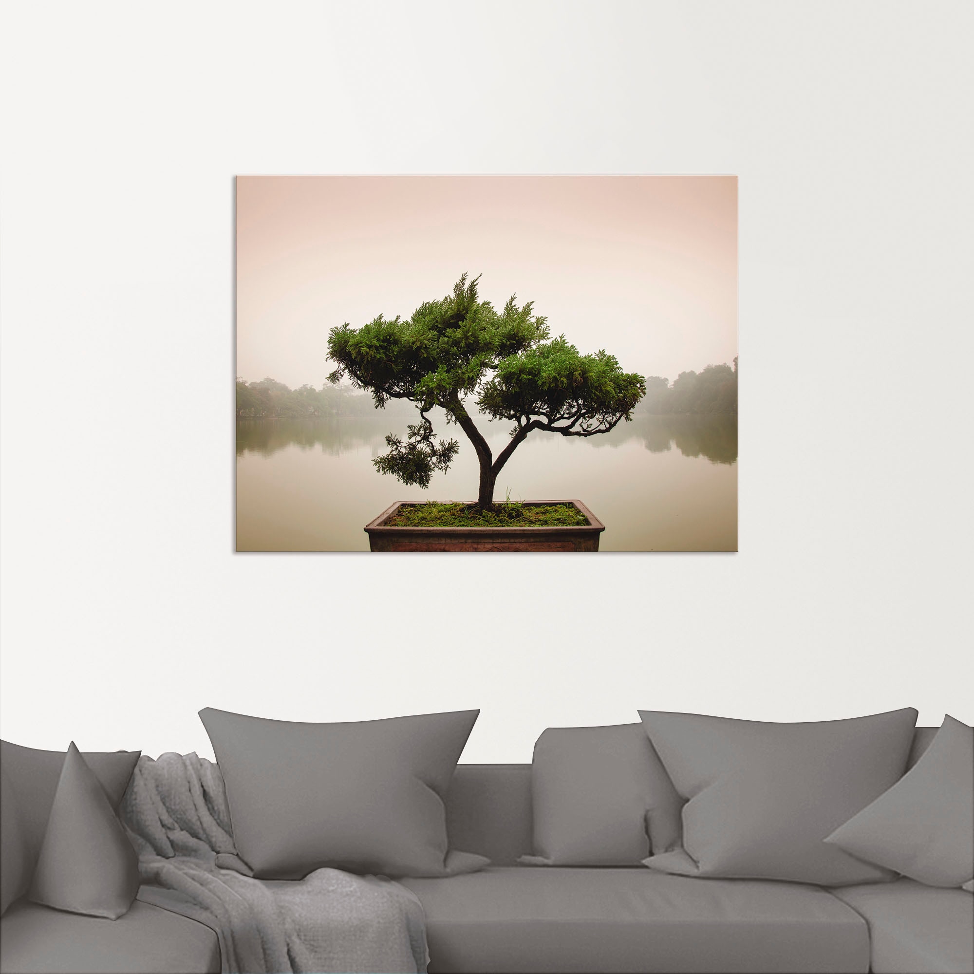 versch. »Chinesischer Wandaufkleber Wandbild St.), | in Bäume, Leinwandbild, Alubild, Poster kaufen Größen (1 BAUR Bonsaibaum«, oder Artland als