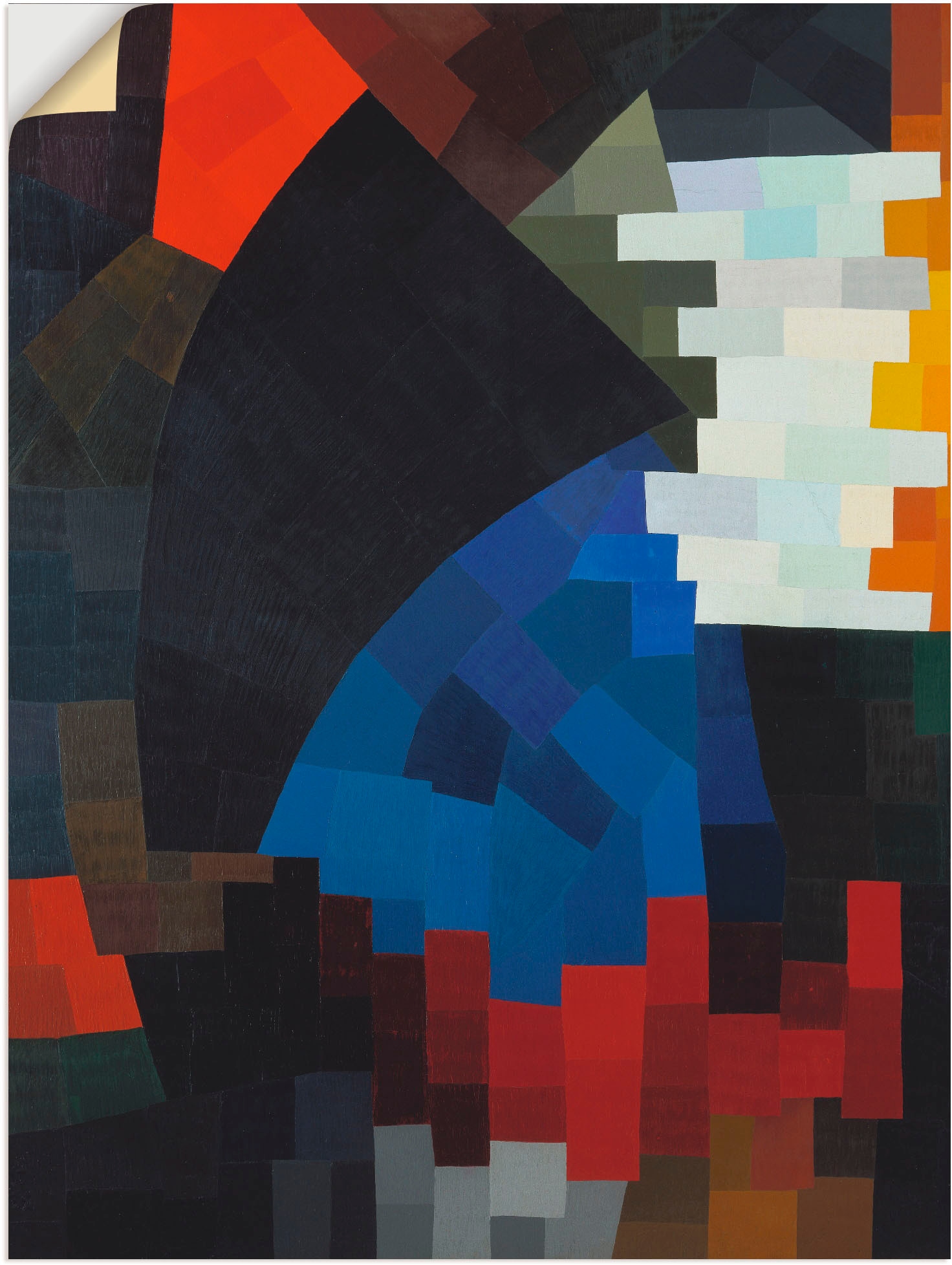 Poster Wandbild Artland Alubild, kaufen versch. oder »Komposition Größen in 1932.«, Muster, (1 | Leinwandbild, Wandaufkleber BAUR St.), als