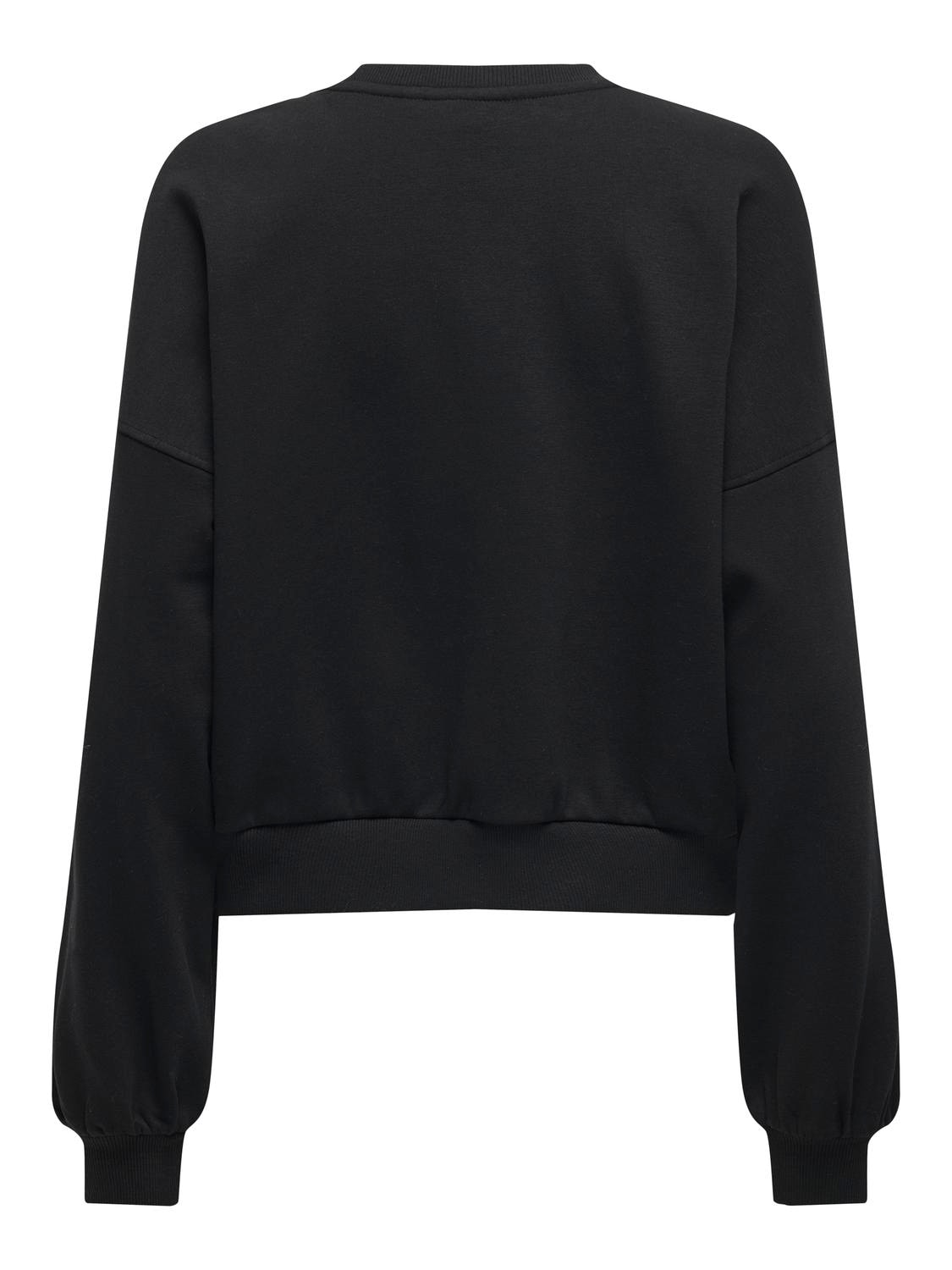 ONLY Sweatshirt »ONLKIARA L/S O-NECK EMBELLISHMENT SWT«