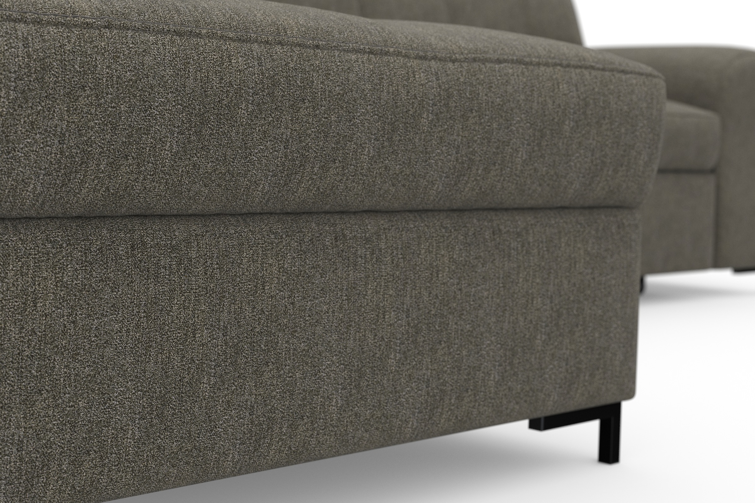 INOSIGN Ecksofa »Balme L-Form«, Inkl. Zierkissen, wahlweise mit Bettfunktion