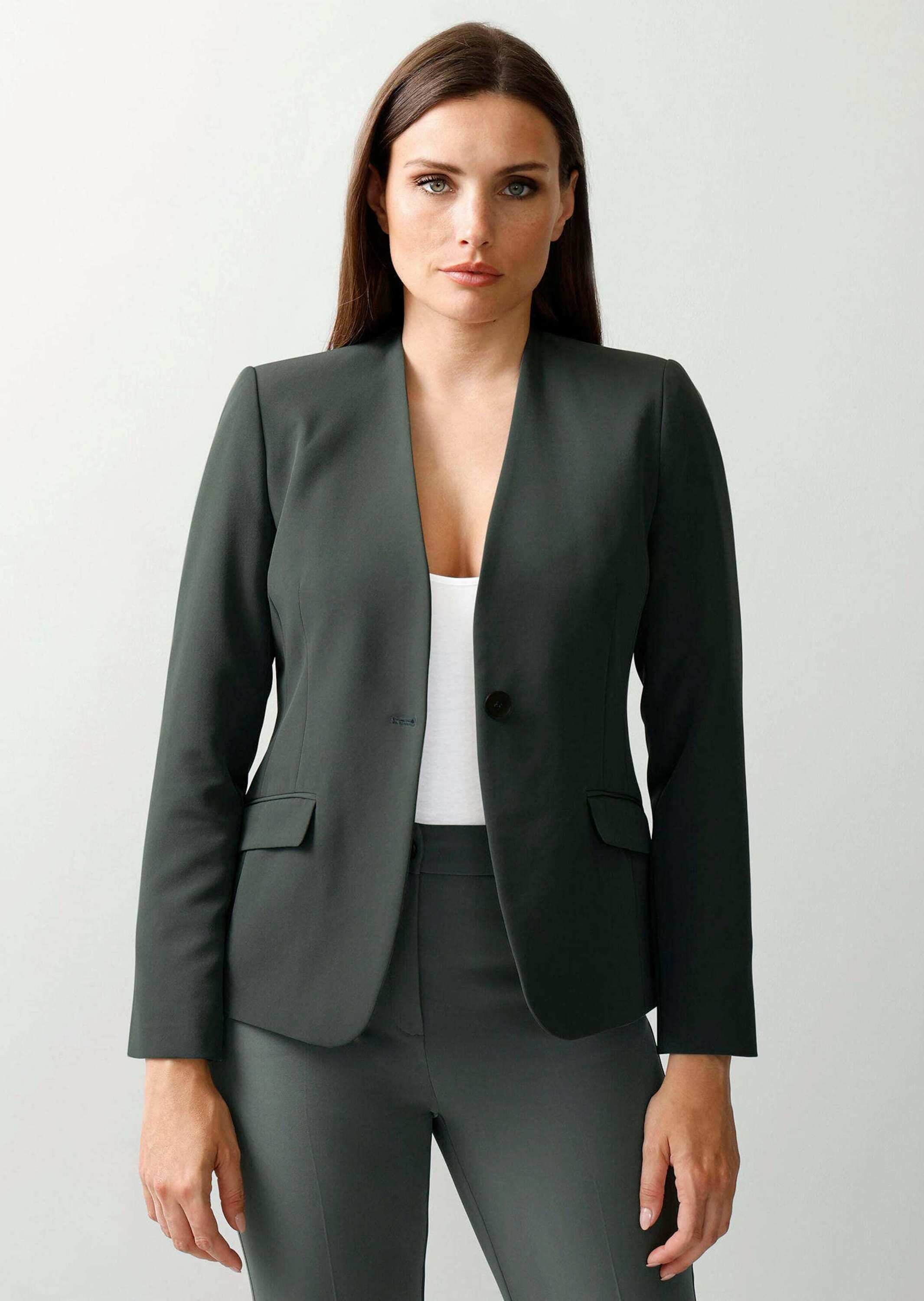 Alba Moda Jackenblazer "Blazer Blazer Mit Kelchkragen" günstig online kaufen