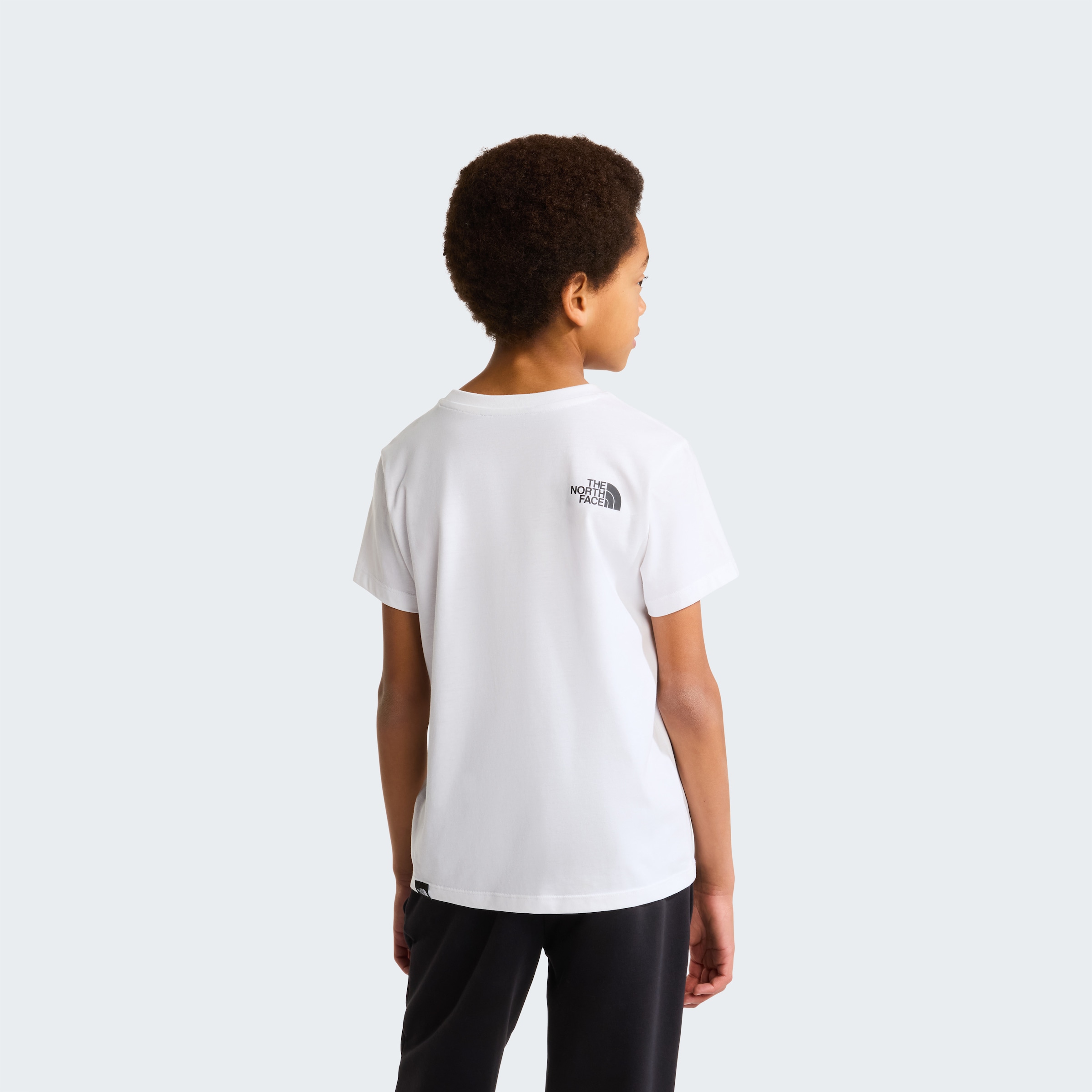 The North Face T-Shirt »TEEN SIMPLE DOME REGULAR SS TEE« für Jugendliche, sportlicher Stil, Kurzarm, mit Rundhalsausschnitt