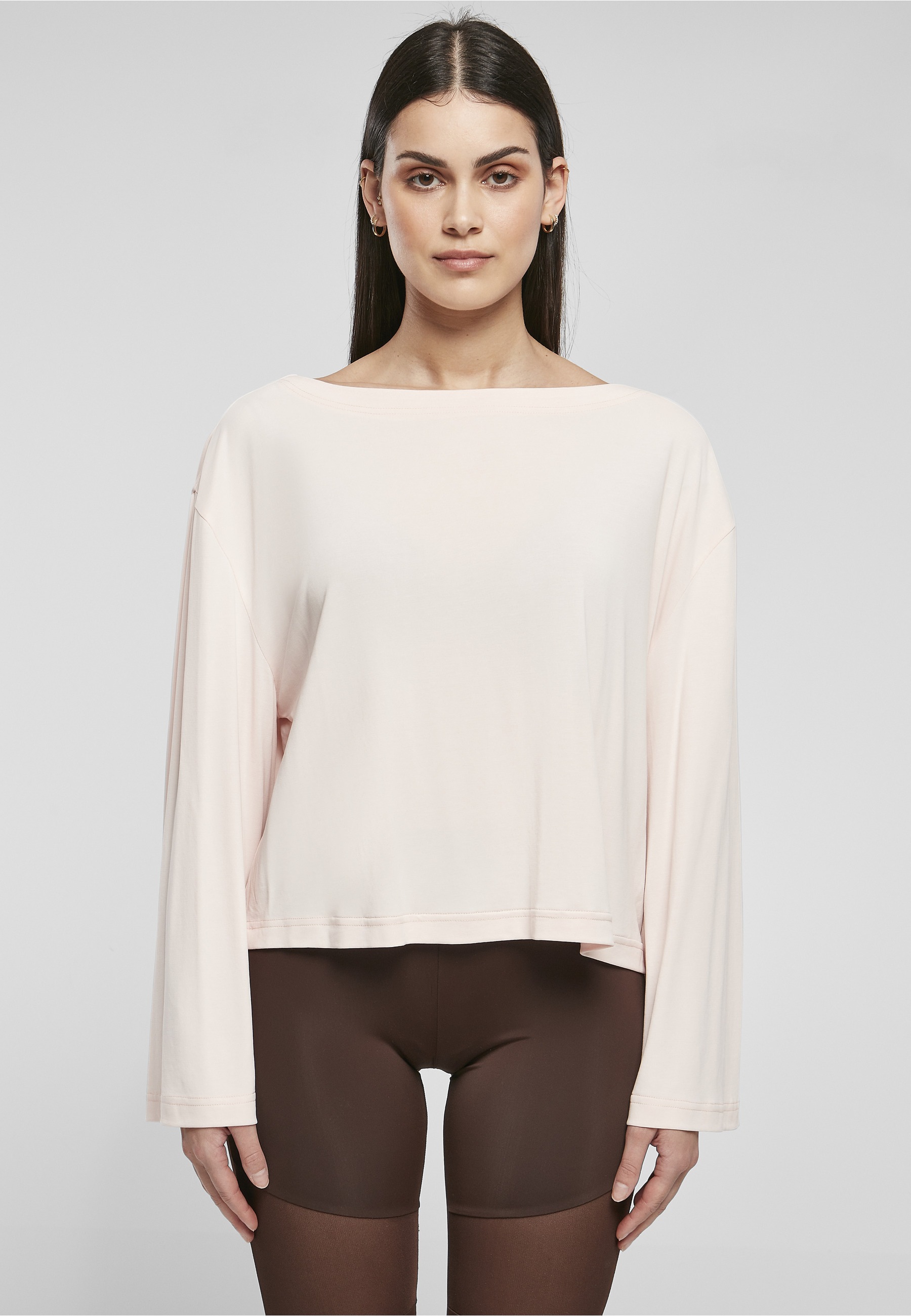 URBAN CLASSICS Langarmshirt »Urban Classics Damen« 1 Stk.