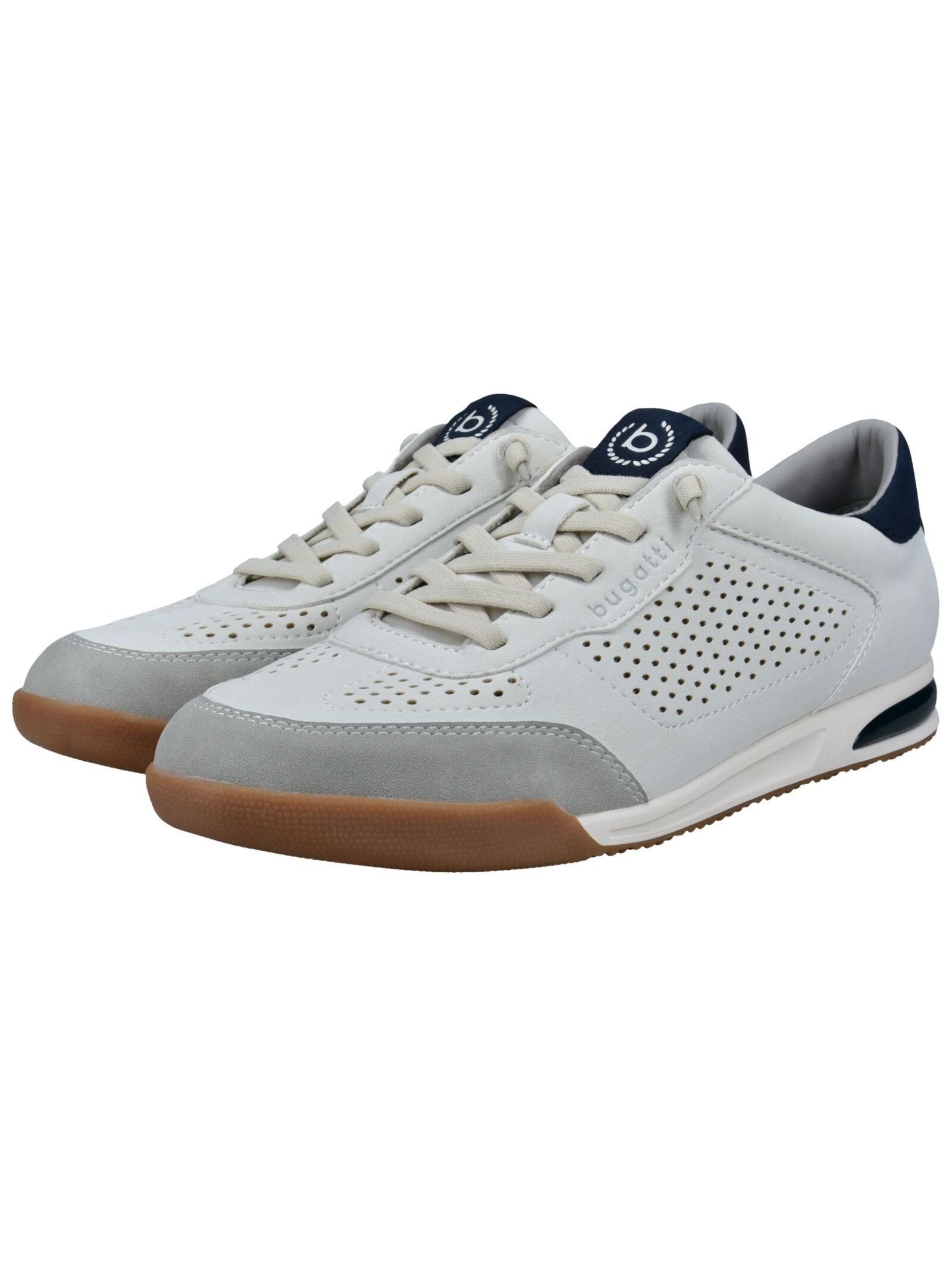 Bugatti Sneaker Synthetic Leather White 42 3