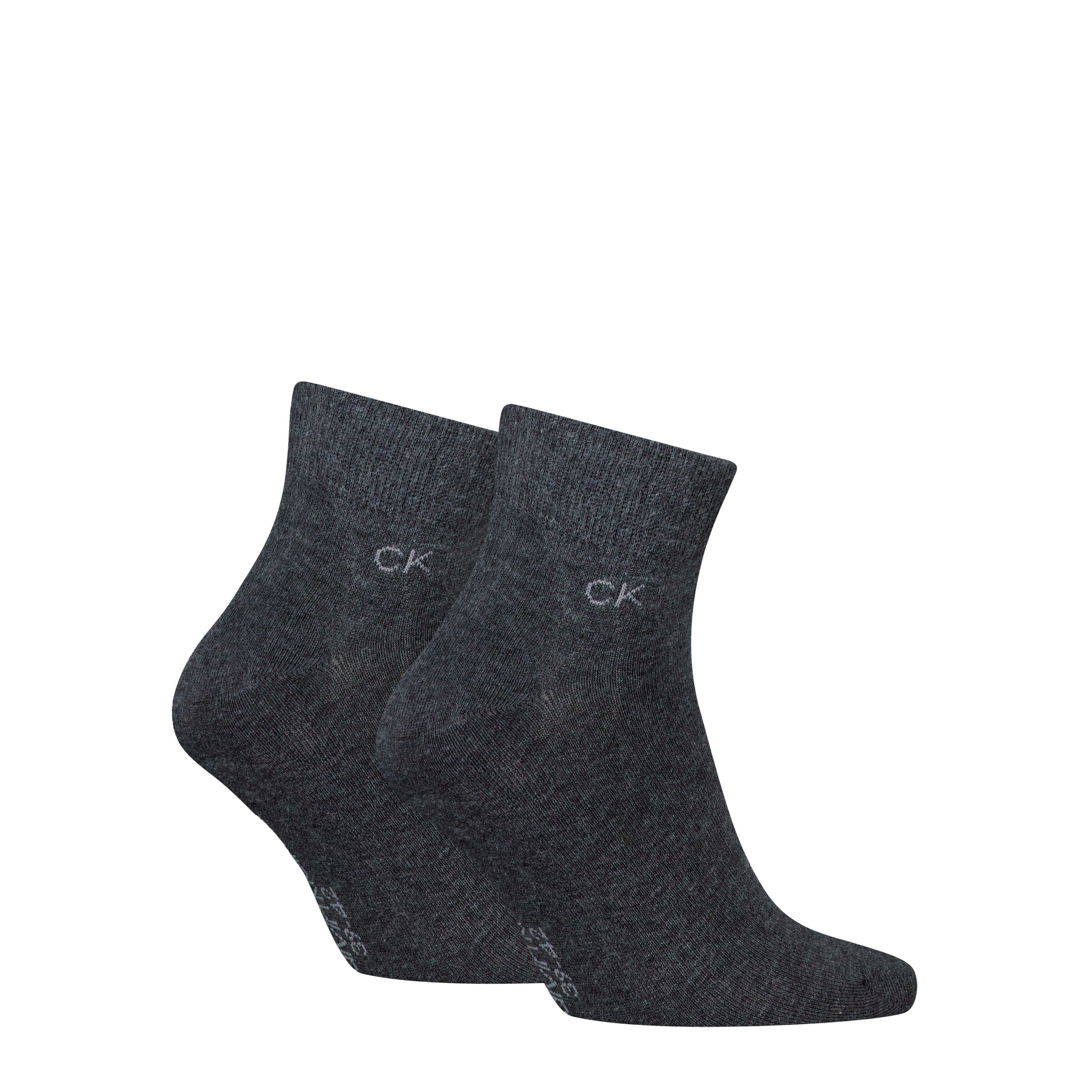 Thumbnail - Calvin Klein Jeans Kurzsocken "CK MEN QUARTER 2P", (2 Paar), Mit kleinem Rippenbündchen, CK-Logodetail