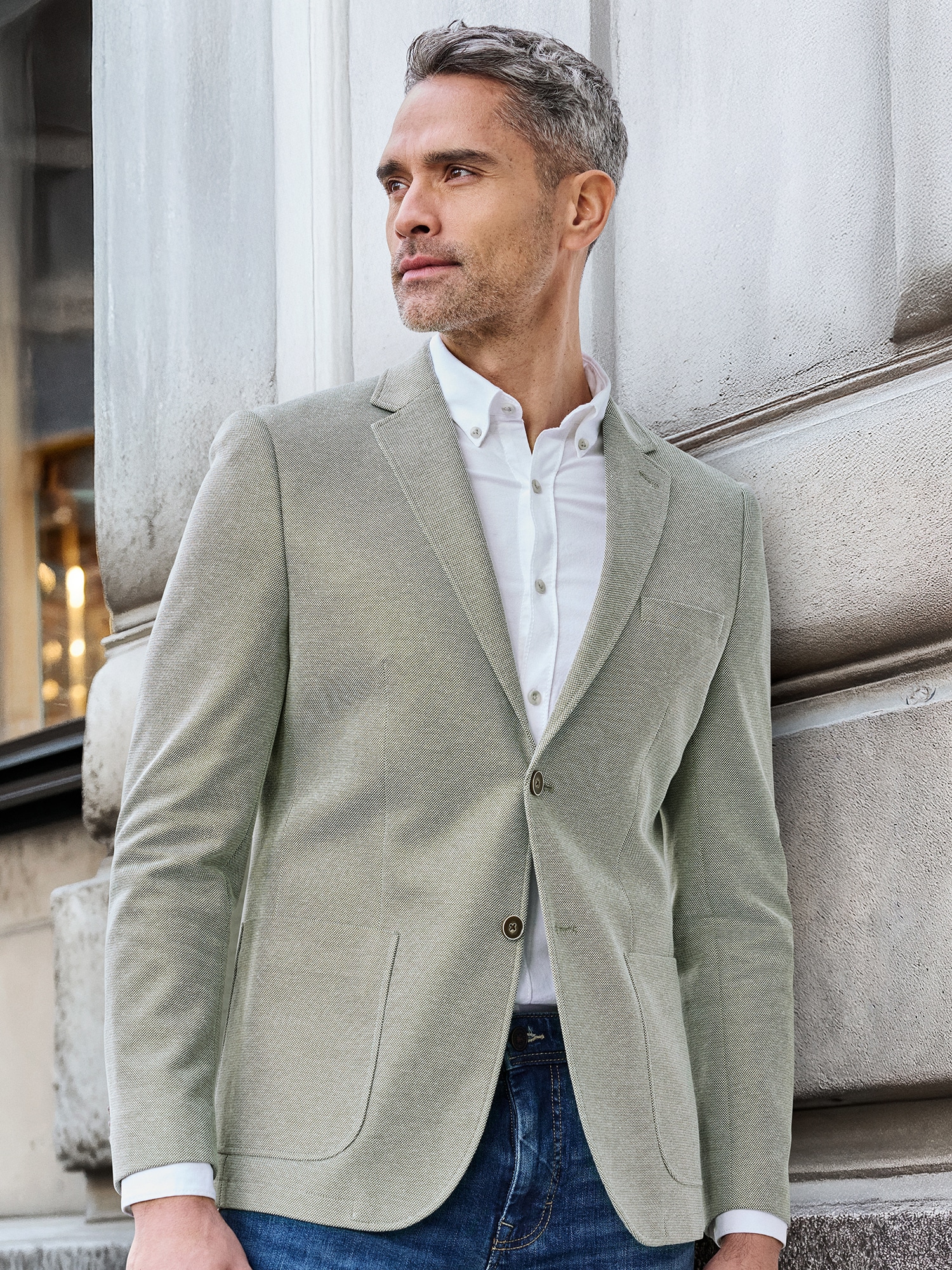 LERROS 1100000002199 "Herren Jersey Blazer"