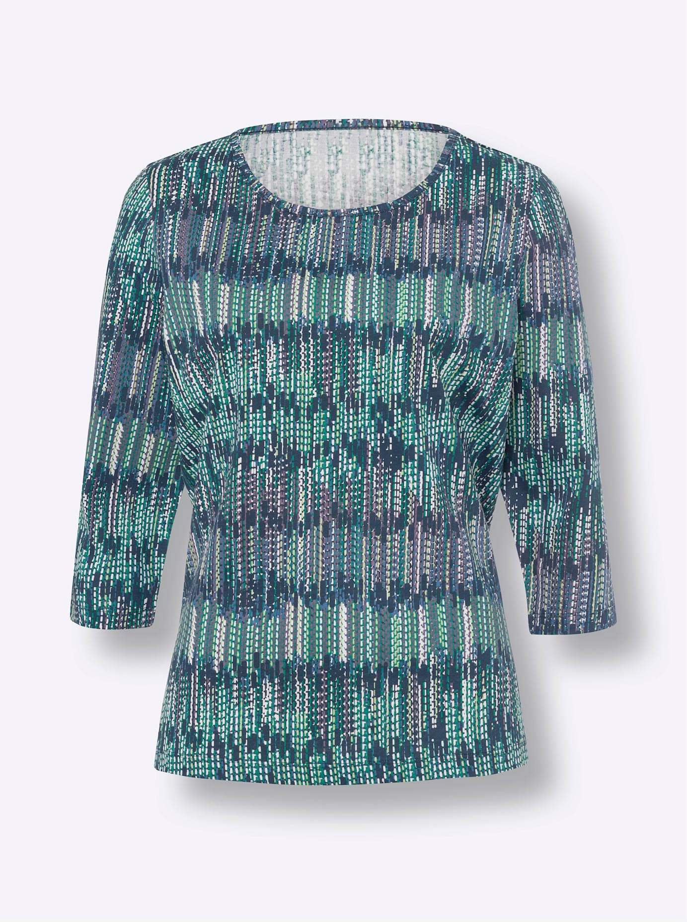 Classic Basics 3/4 Sleeve Shirt Women's Dark Blue 54 3