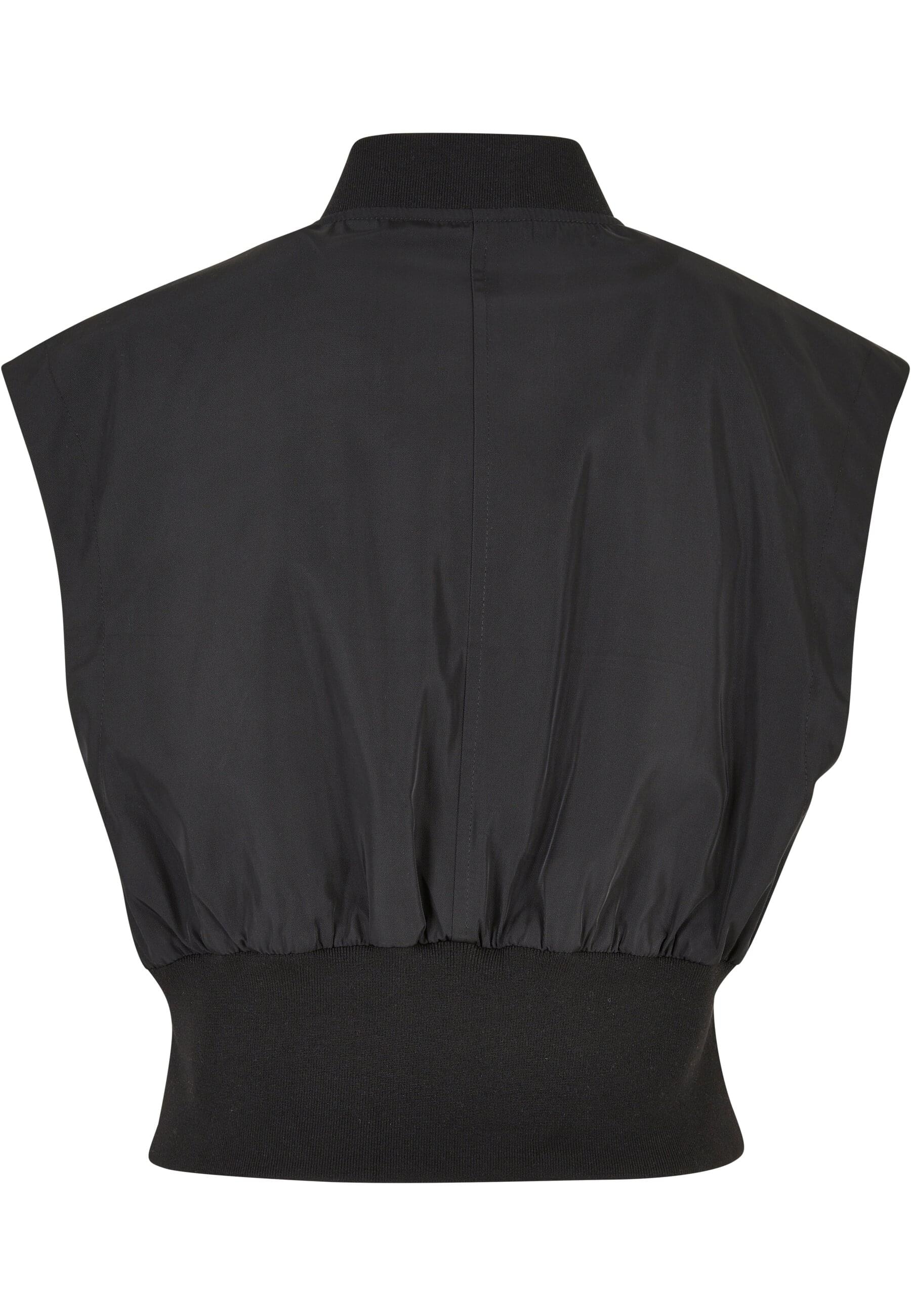 URBAN CLASSICS Steppweste »Urban Classics Damen Ladies Recycled Short Bomber Vest«, (1 tlg.)