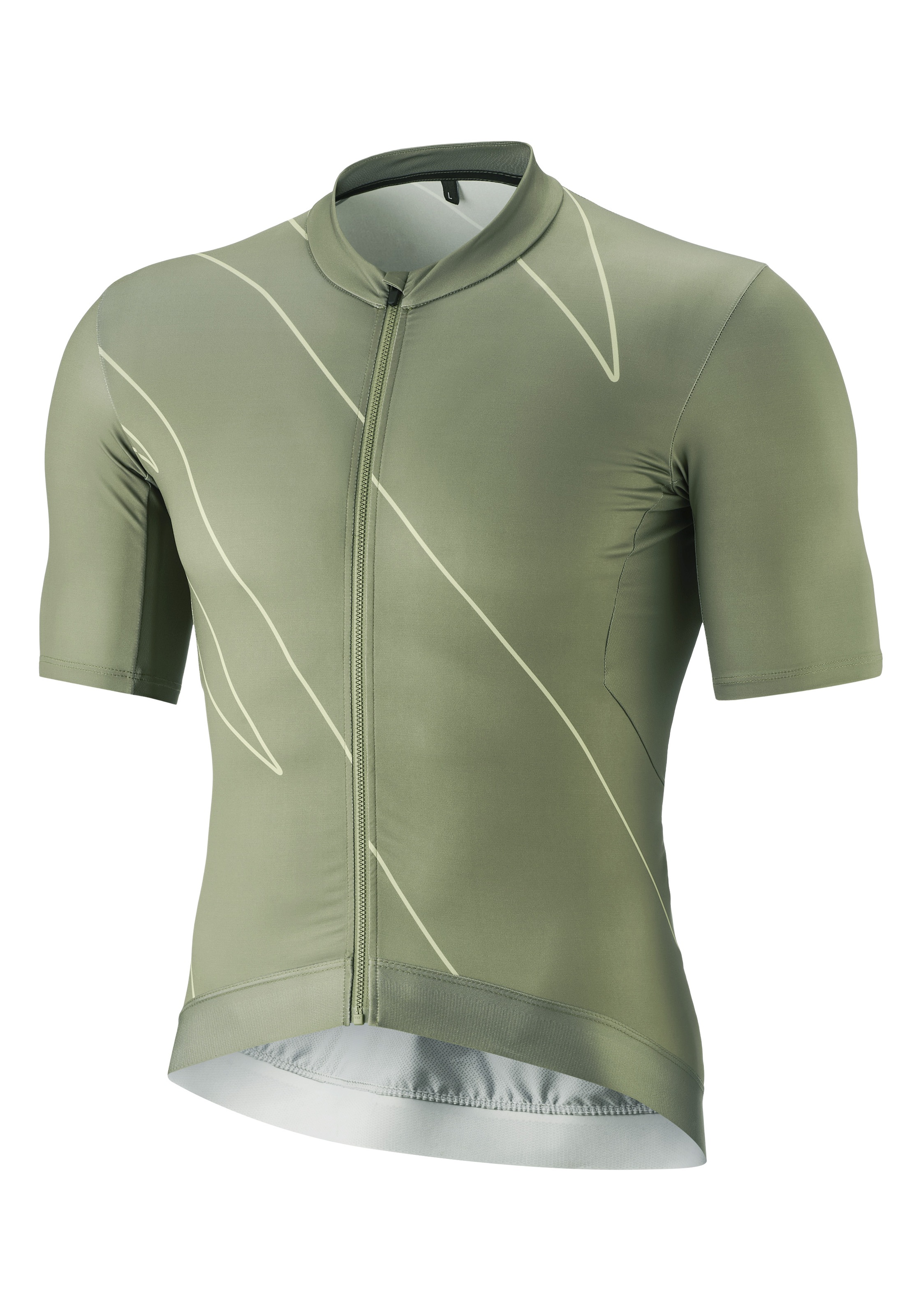 Thumbnail - Gonso Radtrikot "Road Jersey Print M" Herren Fahrradtrikot kurzarm, Full-Zip Trikot, Rückentasche, Slim Fit