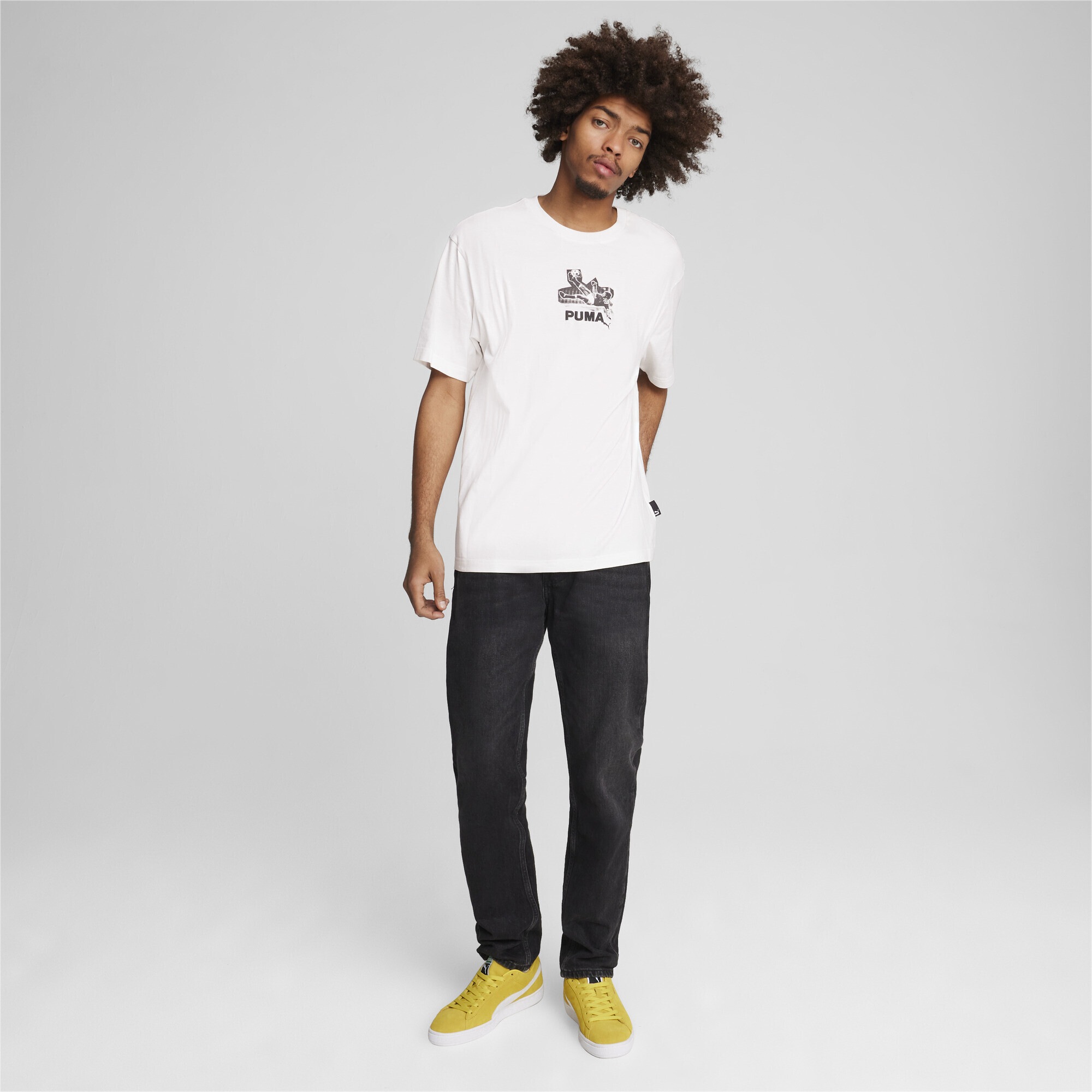 PUMA T-Shirt »GRAPHICS Bicycle Kick T-Shirt Herren«