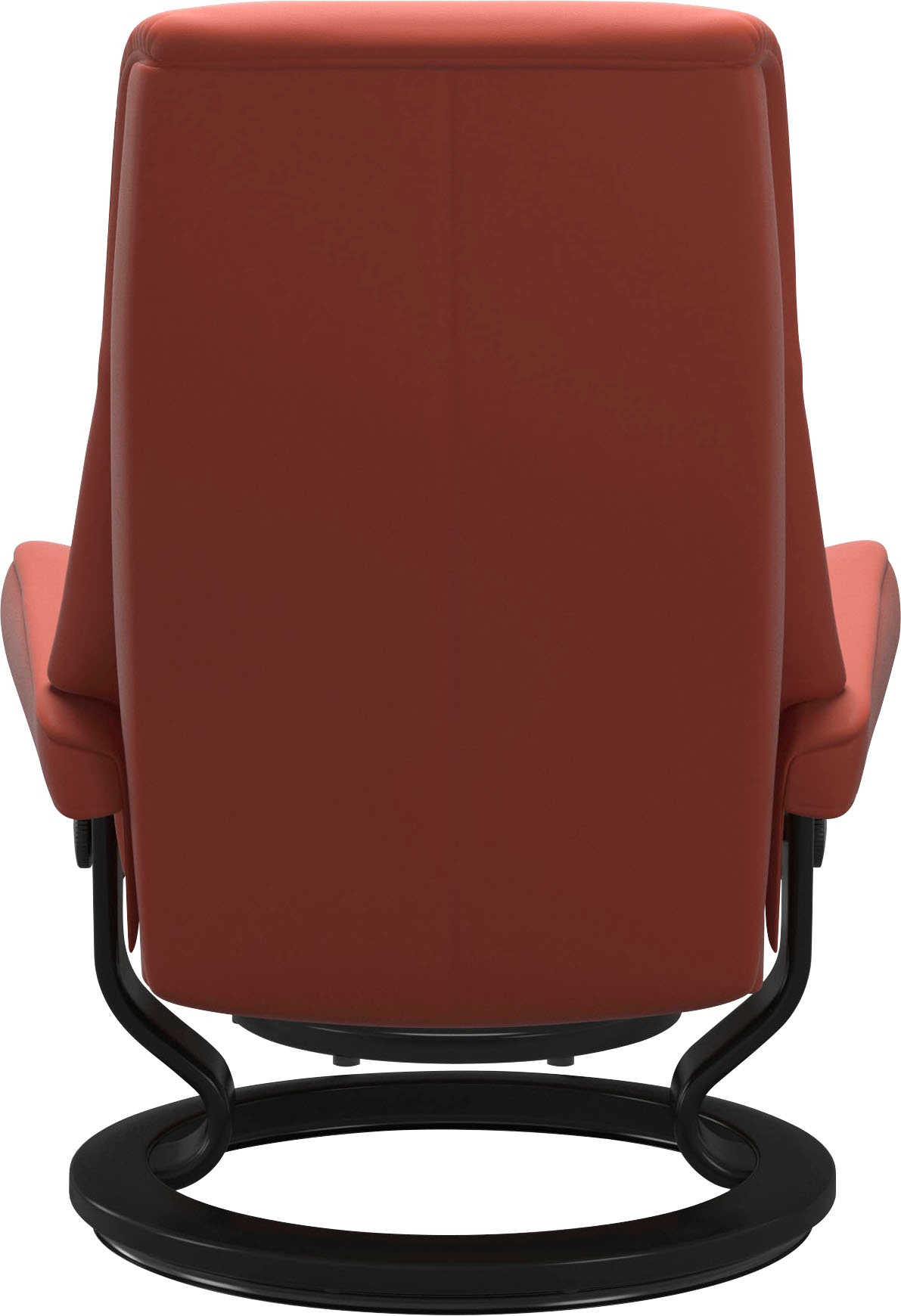 Stressless® Relaxsessel »View«, (Set, Relaxsessel mit Hocker), mit Classic Base, Größe M,Gestell Schwarz