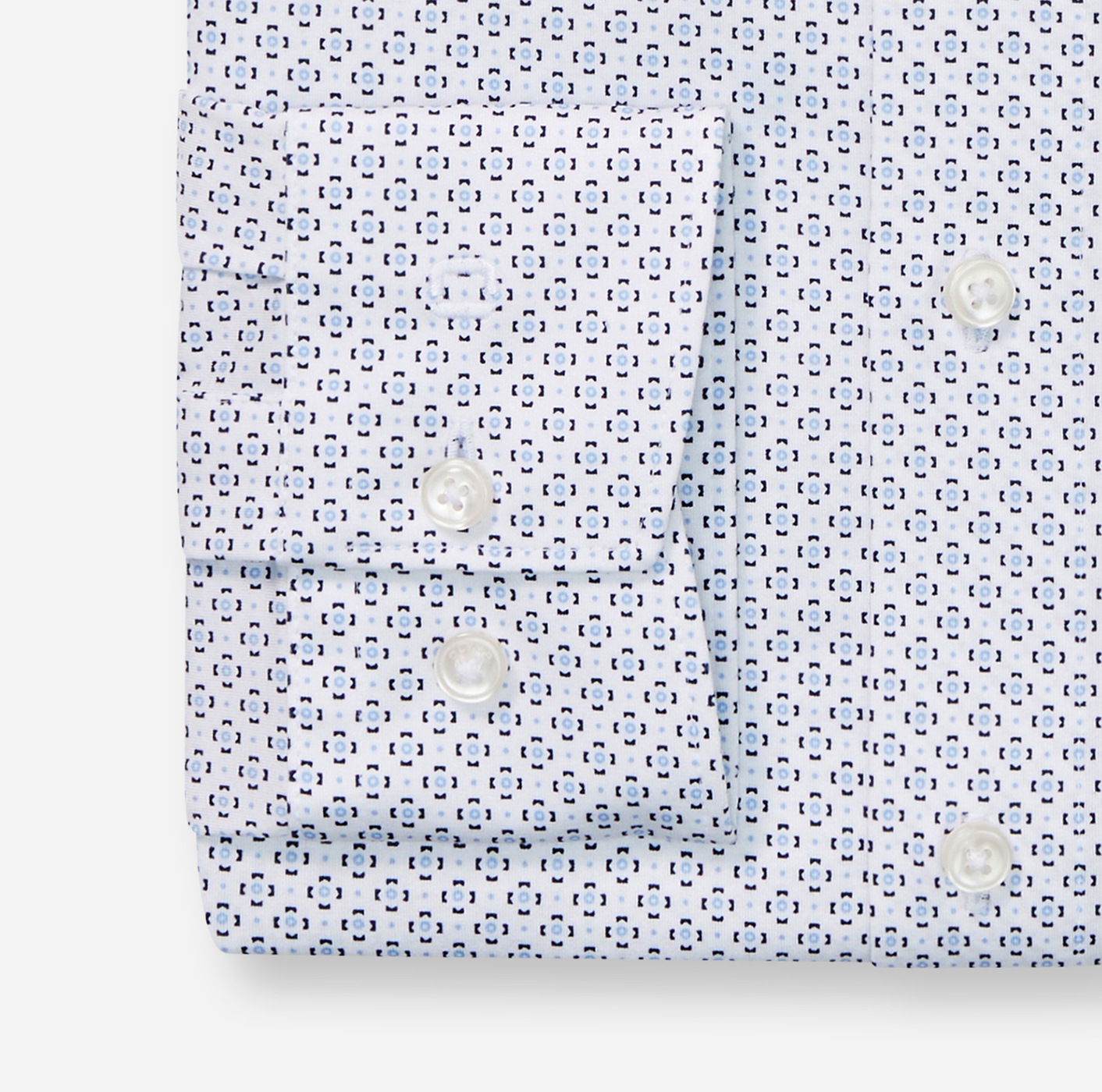 OLYMP Langarmhemd »Luxor 24/Seven modern fit« Atmungsaktiv, gemustert, modern fit, Jersey, Businesshemd