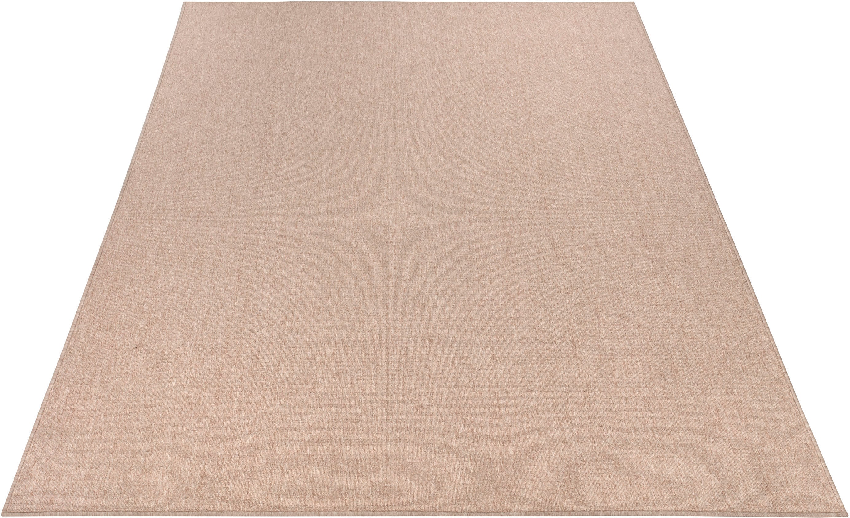 Paco Home Teppich "Barcelona 610" rechteckig 8 mm Höhe Kurzflor, meliert, strapazierfähige Qualität, Wohnzimmer