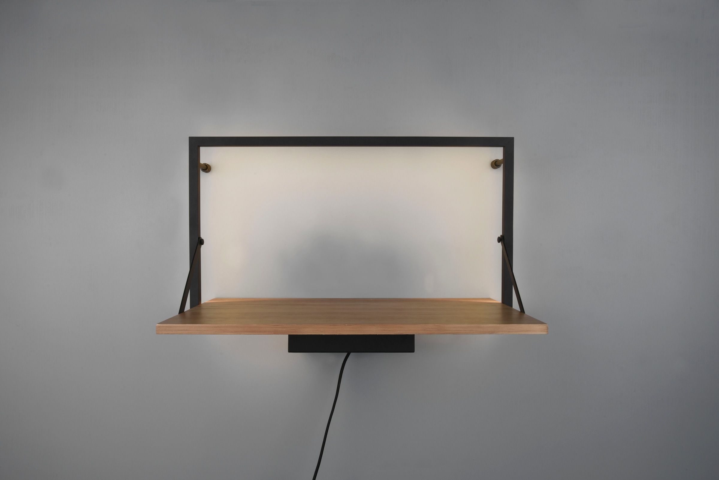 MIRRORS AND MORE Wandregal "Leonie", (1 St.), mit integriertem LED Backligh günstig online kaufen