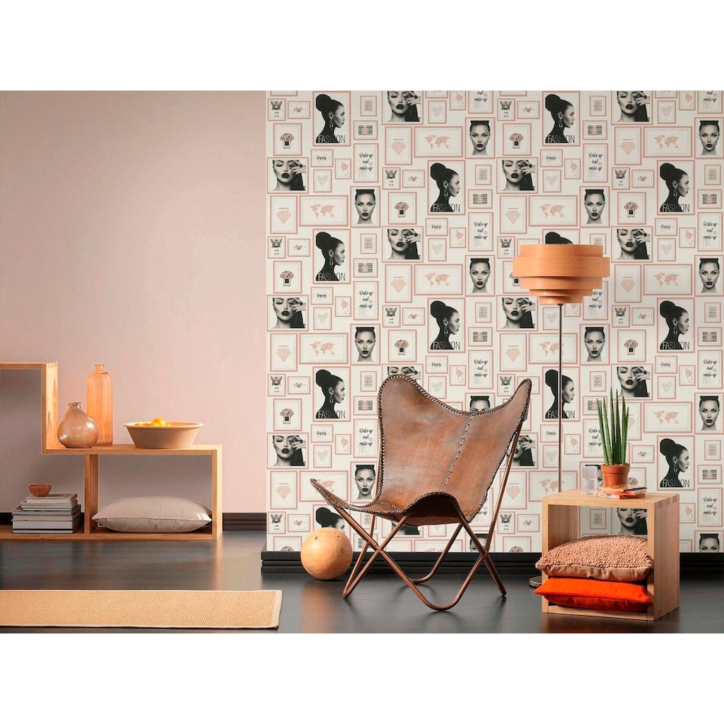 living walls Vliestapete »Metropolitan Stories Lola Paris«, Moderne Tapete Bildertapete