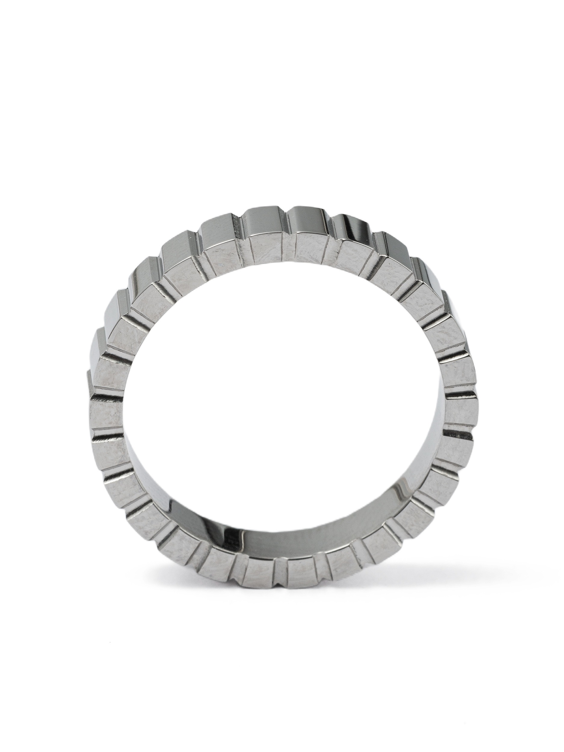 Aniston JEWELRY & WATCHES Fingerring »Schmuck Geschenk Edelstahl Damenring Plissee-Optik« Made in Germany