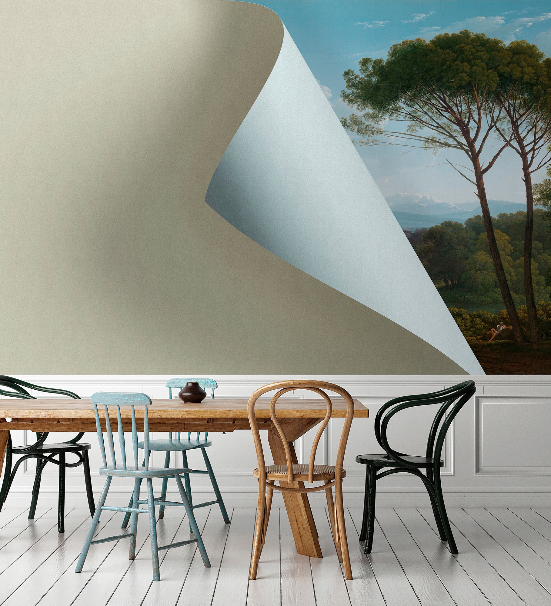 living walls Fototapete "Walls by Patel Hidden Places" glatt Vlies, Wand günstig online kaufen