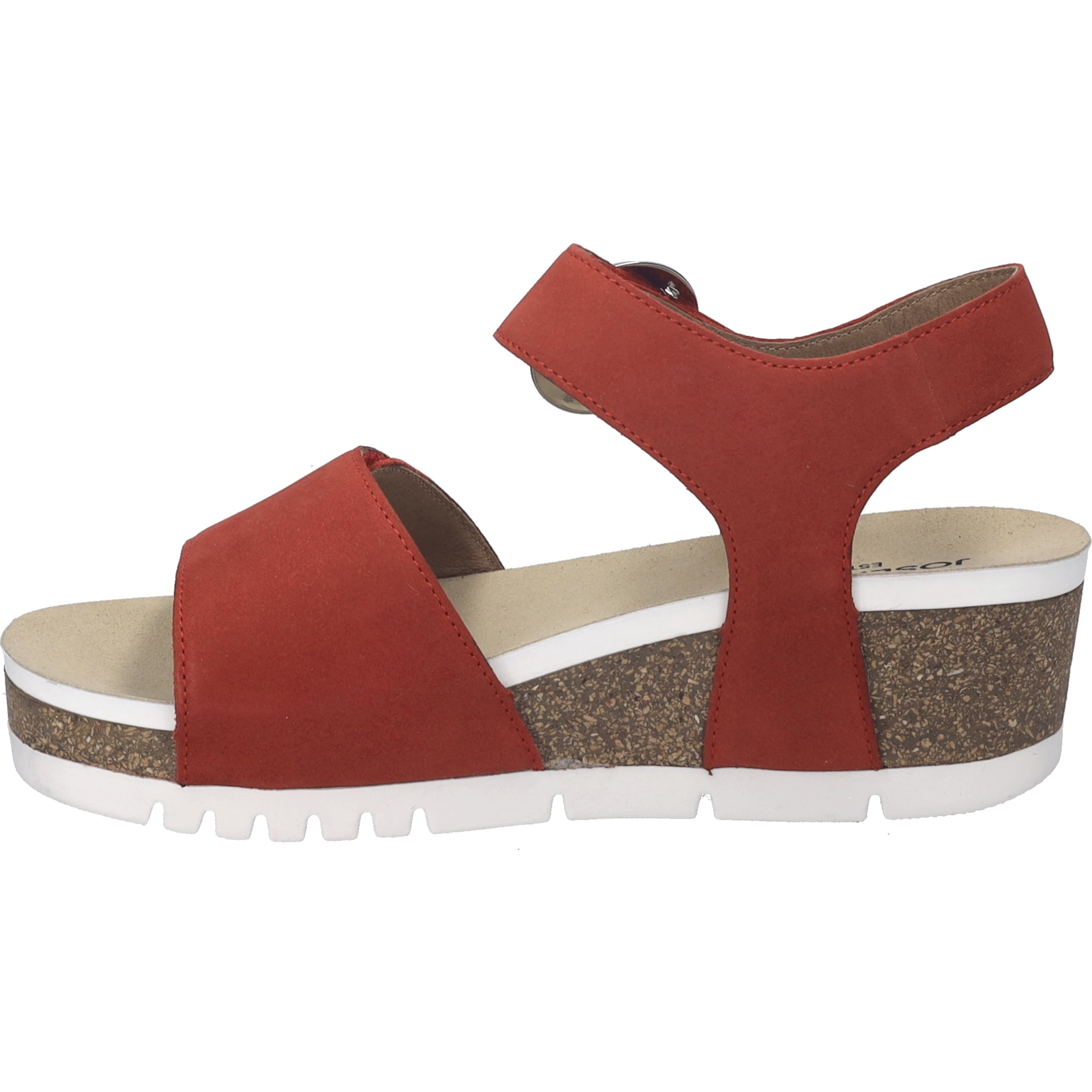 Sandale JOSEF SEIBEL "Quinn 16, rot", Damen, Gr. 42, rot, Obermaterial: 100% Rindsleder Leather cow., Schuhe Sandale 2