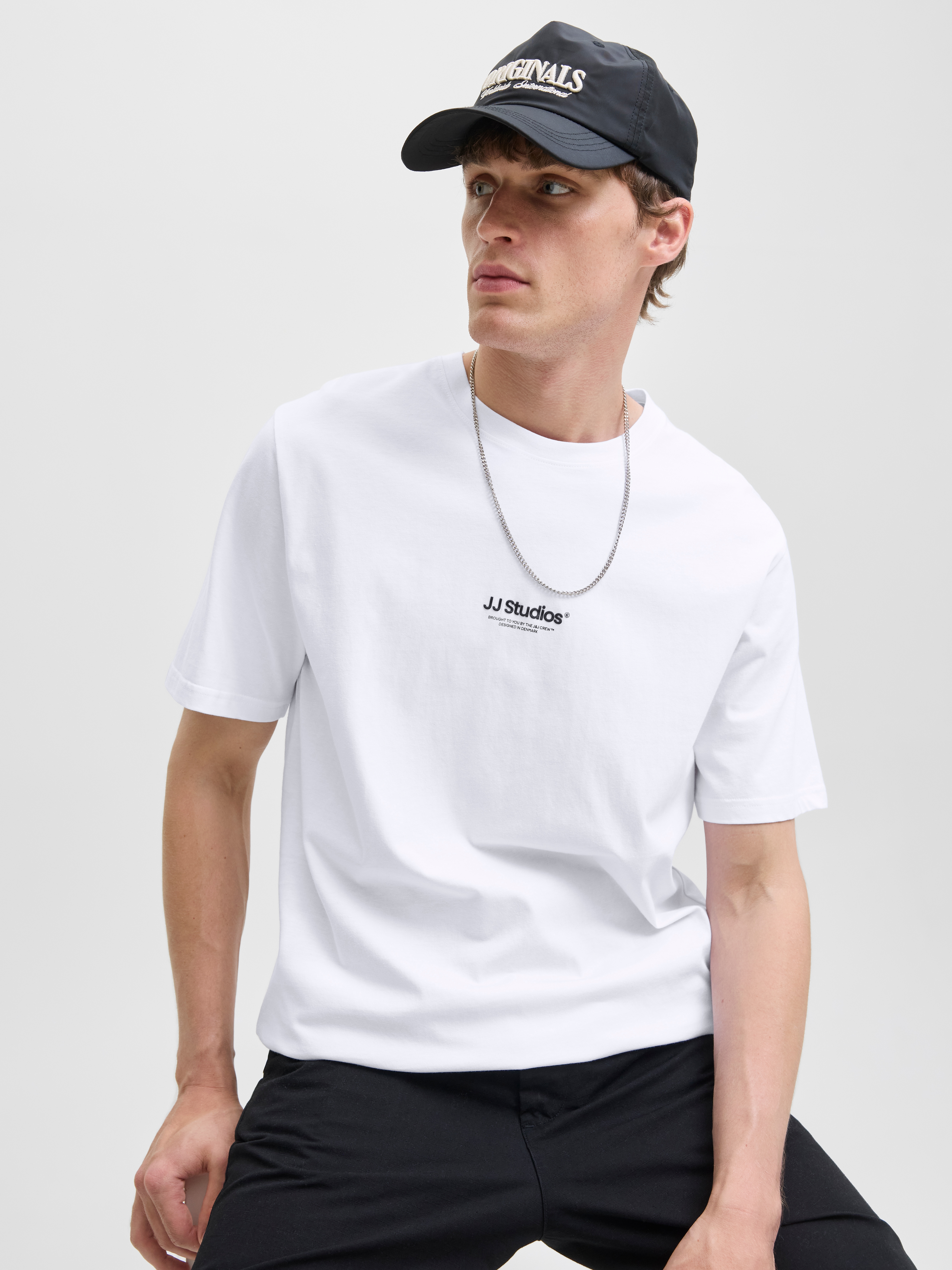 Jack & Jones "JJESOHO TEE SS CREW NECK NOOS" Baumwolle, relaxed fit