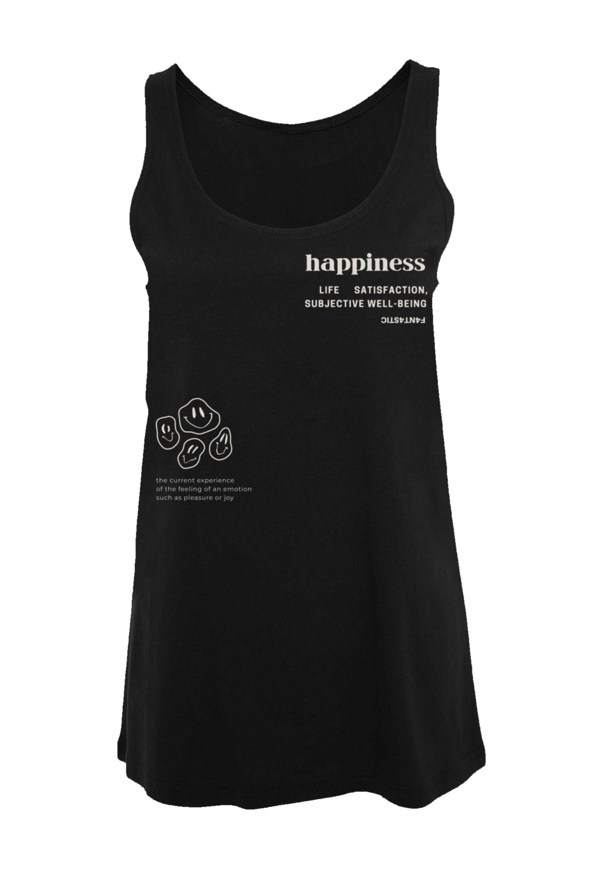 F4NT4STIC T-Shirt »happiness«, Print