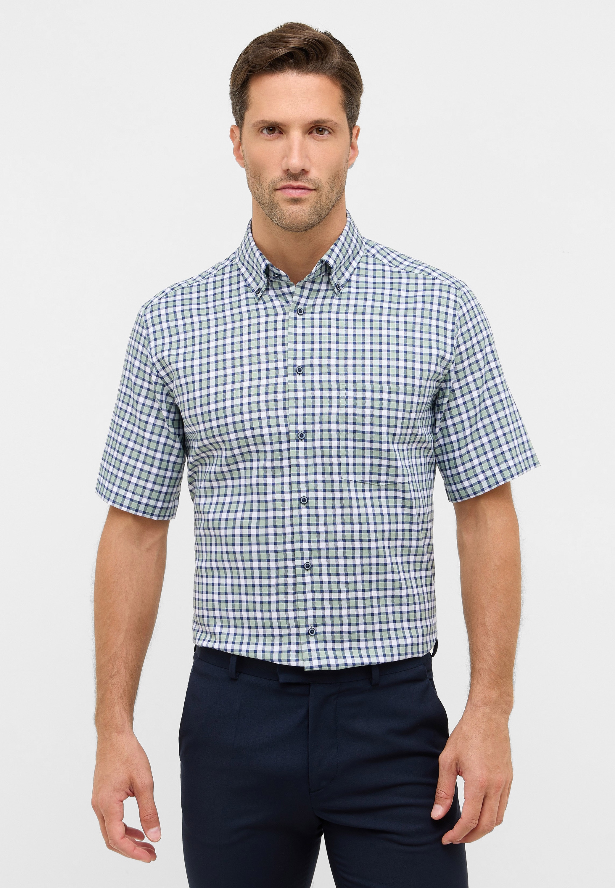 Eterna Kurzarmhemd "MODERN FIT" günstig online kaufen