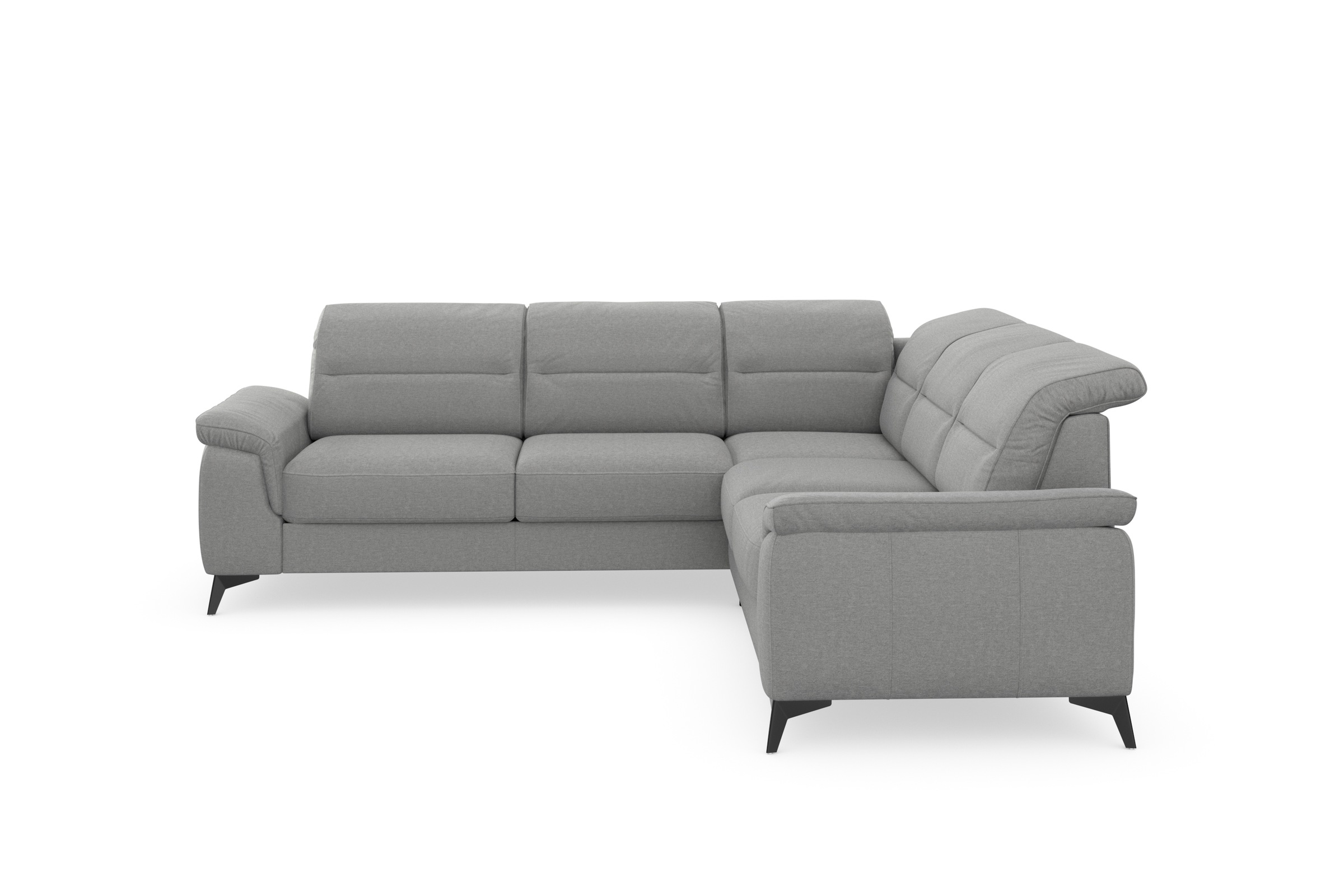 sit&more Ecksofa "Sinatra L-Form" optinal mit Kopfteilverstellung und Armte günstig online kaufen