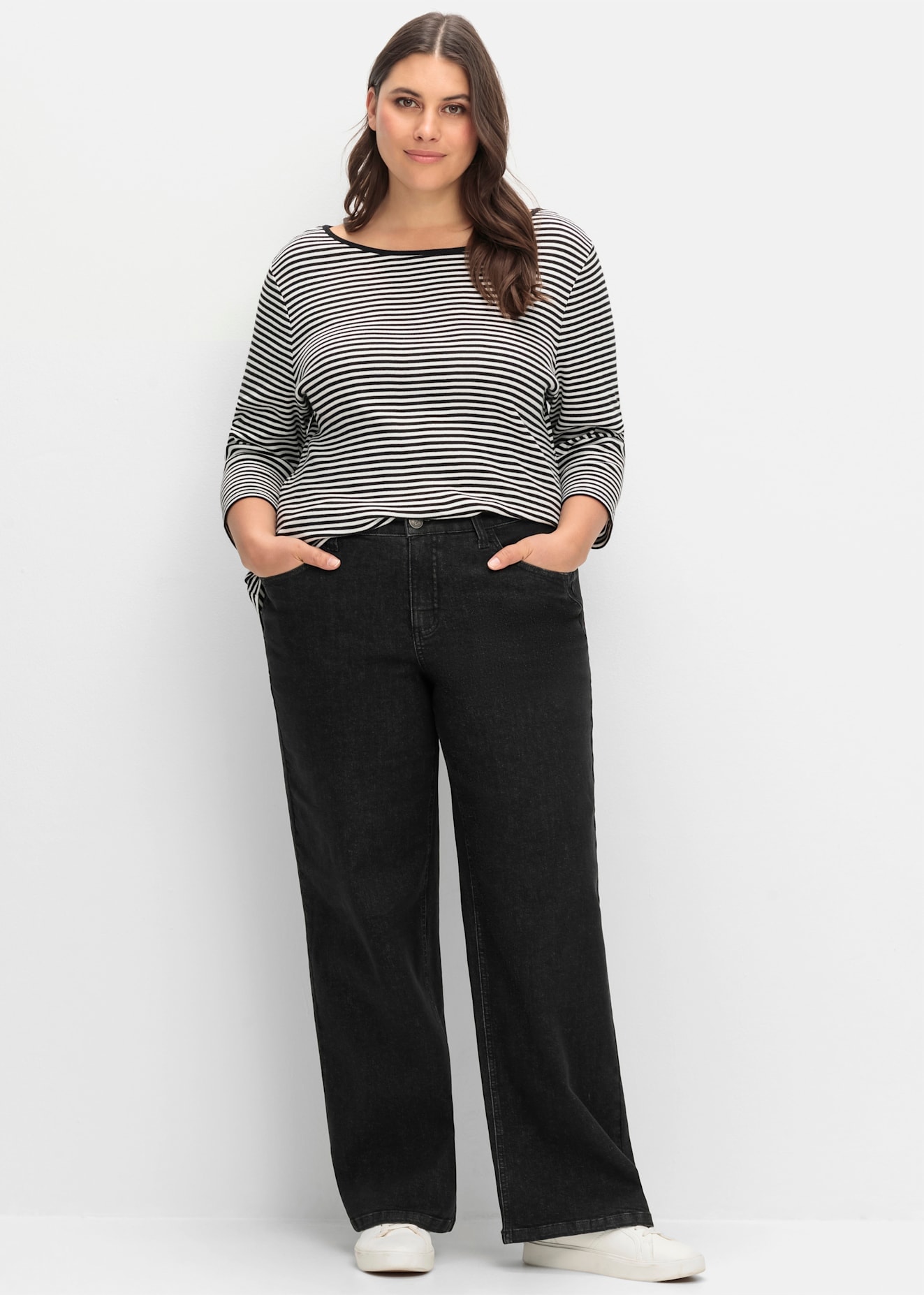 Sheego 5-Pocket-Jeans, (1 tlg.) günstig online kaufen