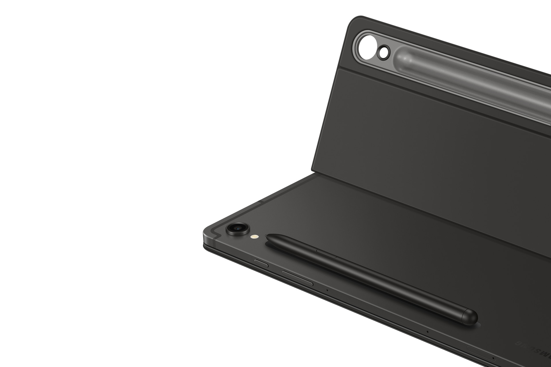 Samsung Tablet-Hülle »Book Cover Keyboard Slim für Galaxy Tab S9 | S9 FE | S10 FE«, Tastatur Cover, Schutzhülle, Tablethülle, Case, Schutzcase, stoßfest