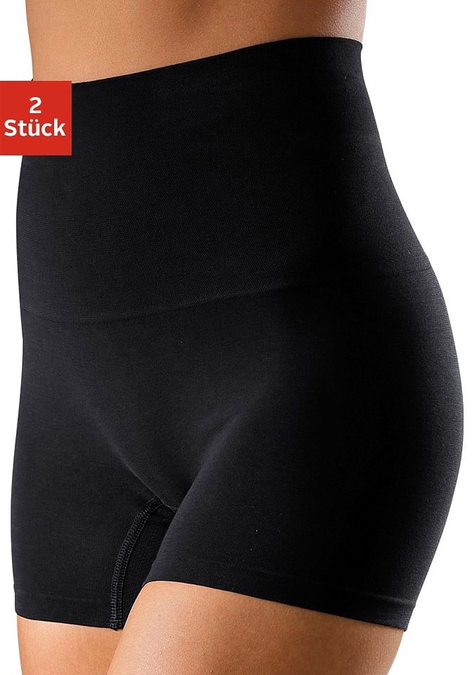 petite fleur by Lascana Formpants 2er-Pack, shape wear, unifarben, Baumwollmischung