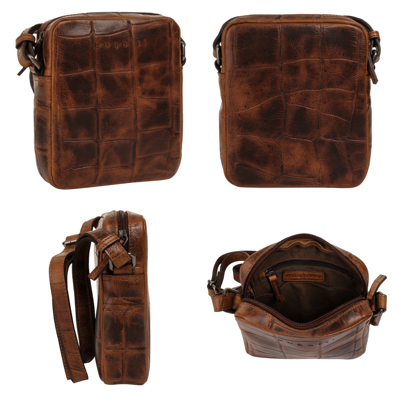 bugatti Abendtasche »NEVIO«, echt Leder
