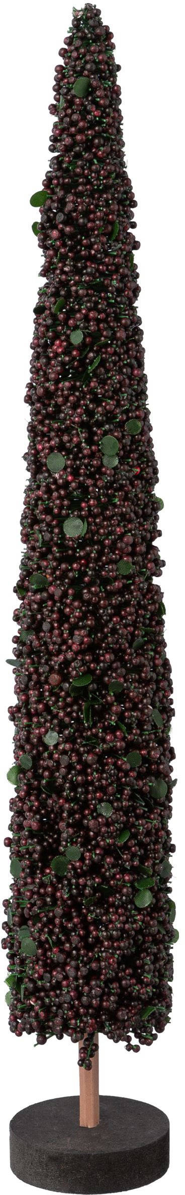 Creativ deco Dekobaum "Weihnachtsdeko", auf hochwertiger Holzbase, mit Perl günstig online kaufen