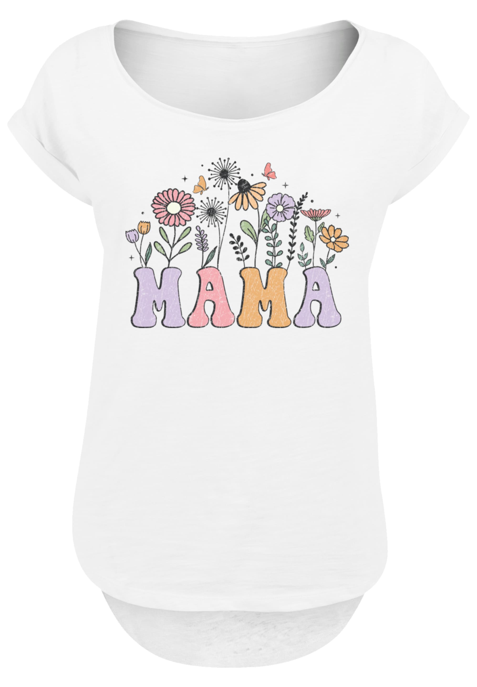 F4NT4STIC T-Shirt »Muttertags Blumen Mama«, Premium Qualität