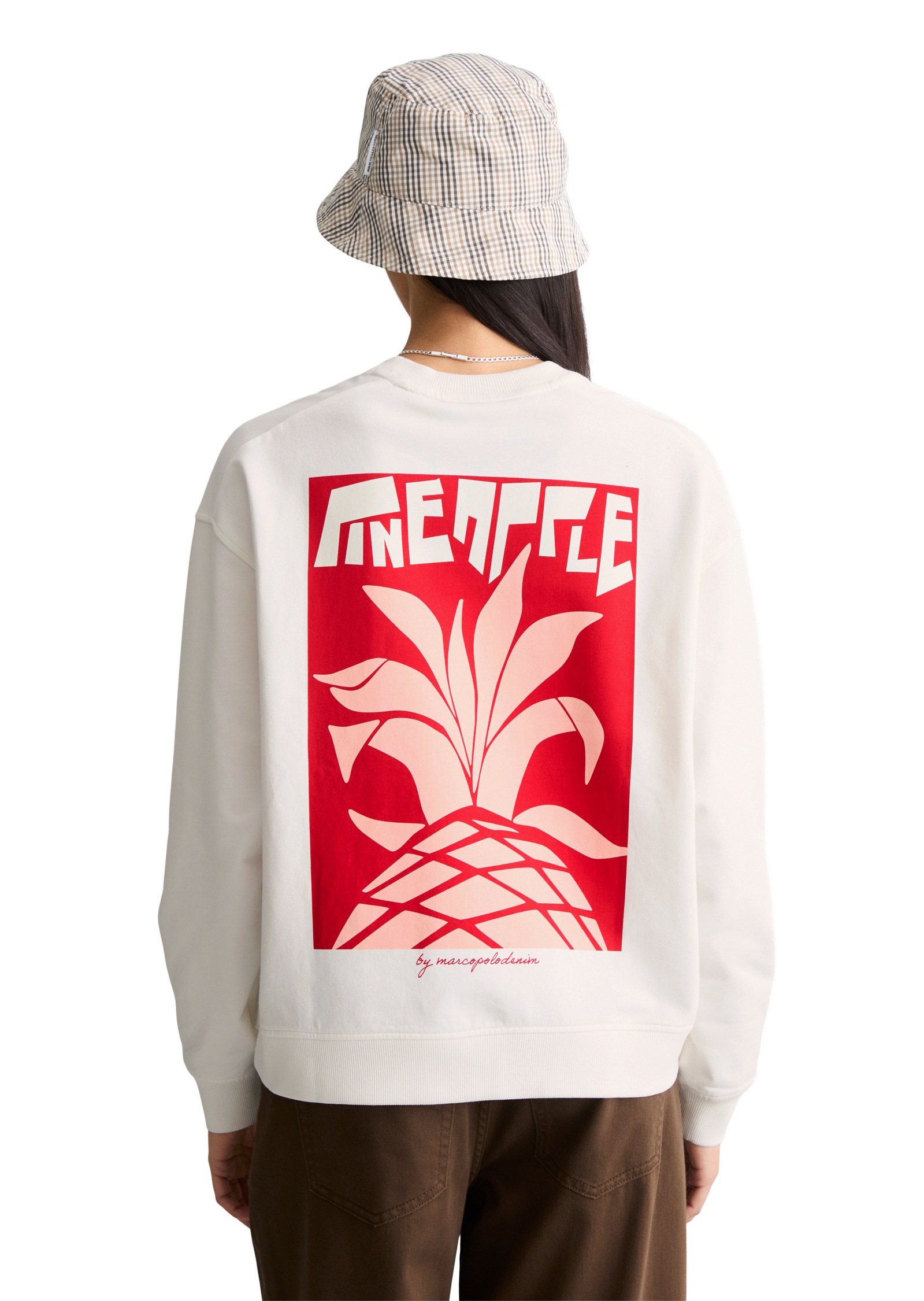 Thumbnail - Marc OPolo DENIM Sweatshirt "mit markantem Rückenprint"