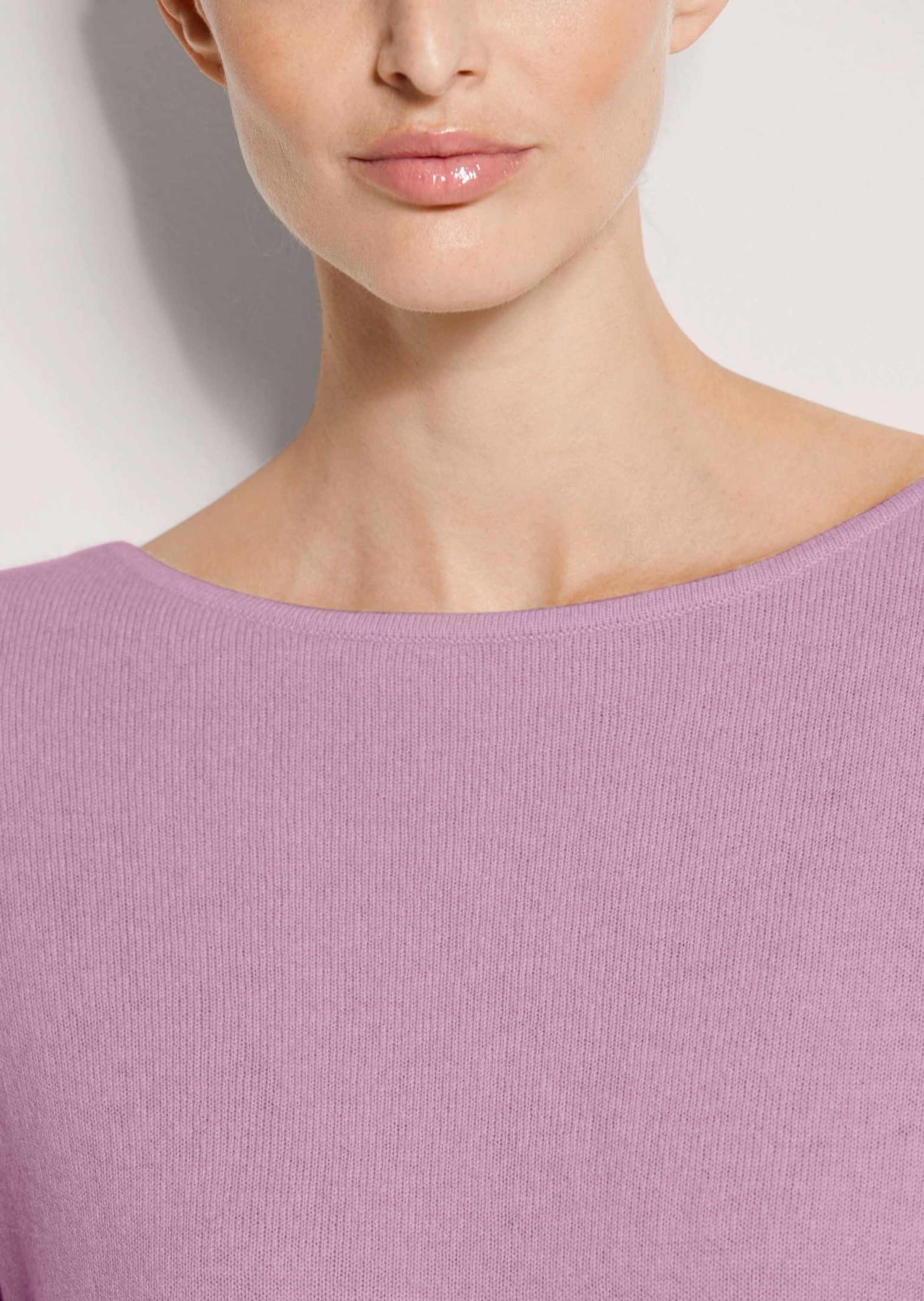 MADELEINE Longpullover »Pullover Kaschmirpullover mit U-Boot-Ausschnitt«