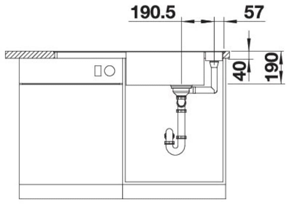 Blanco Granitspüle »AXIA III XL 6 S-F« 1 Stk. tlg. inklusive gratis Glasschneidebrett