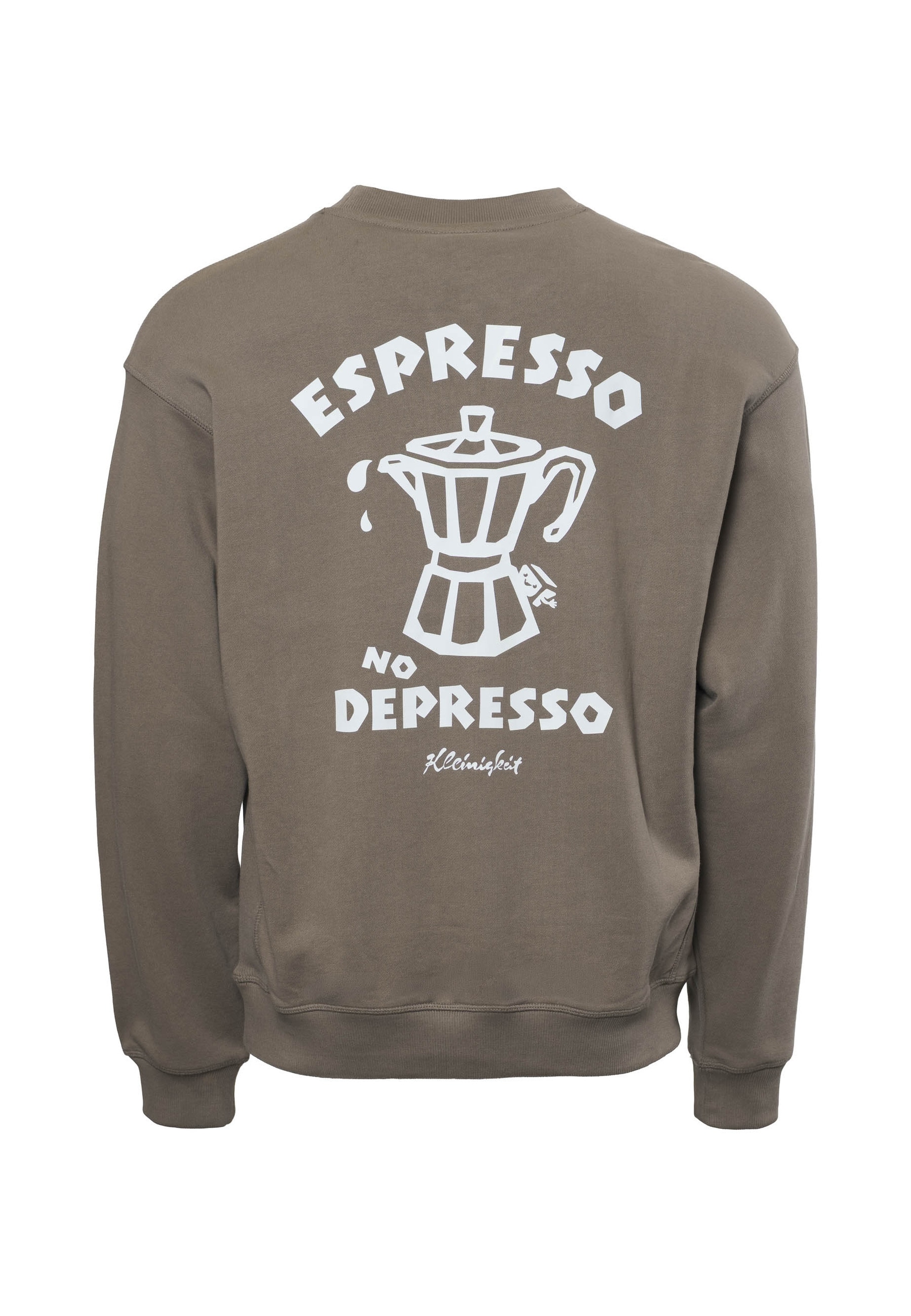 Kleinigkeit Sweater »Kleinigkeit Espresso No Depresso Sweater«, 1
