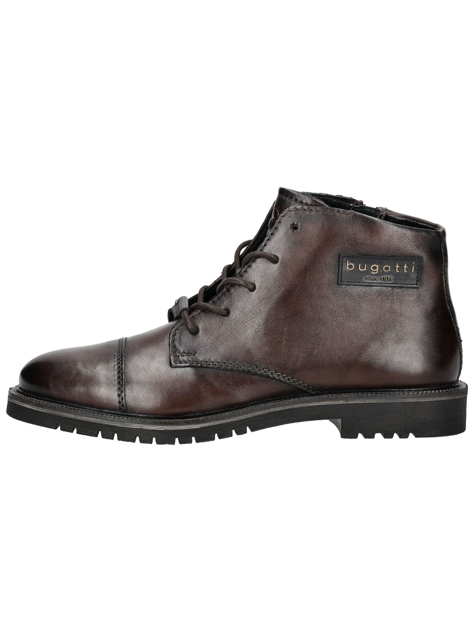 bugatti Schnürstiefelette "bugatti Stiefelette Nappaleder" günstig online kaufen