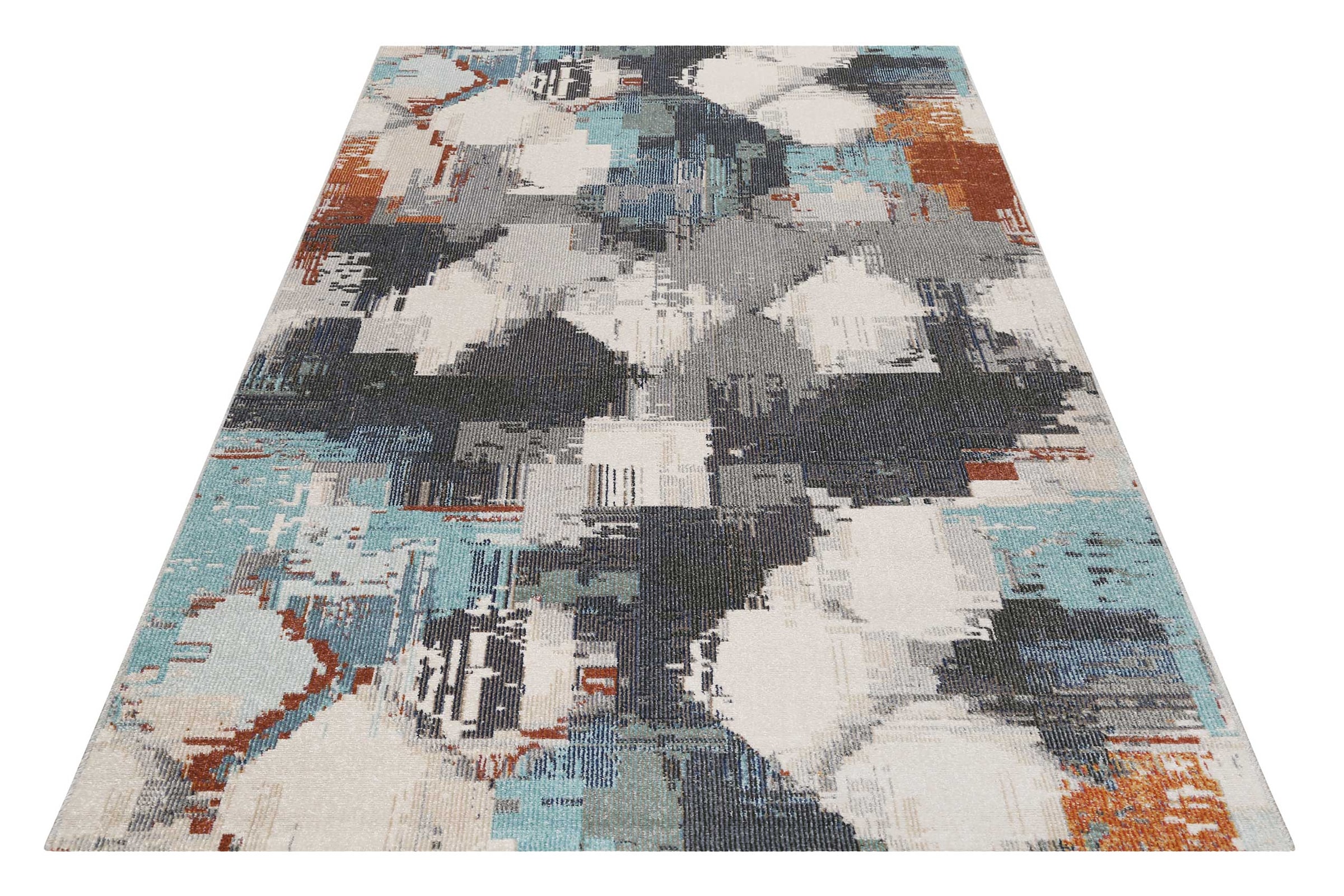 Outdoorteppich »Stash«, rechteckig, pflegeleicht, im Mosaik-Muster, ideal für...