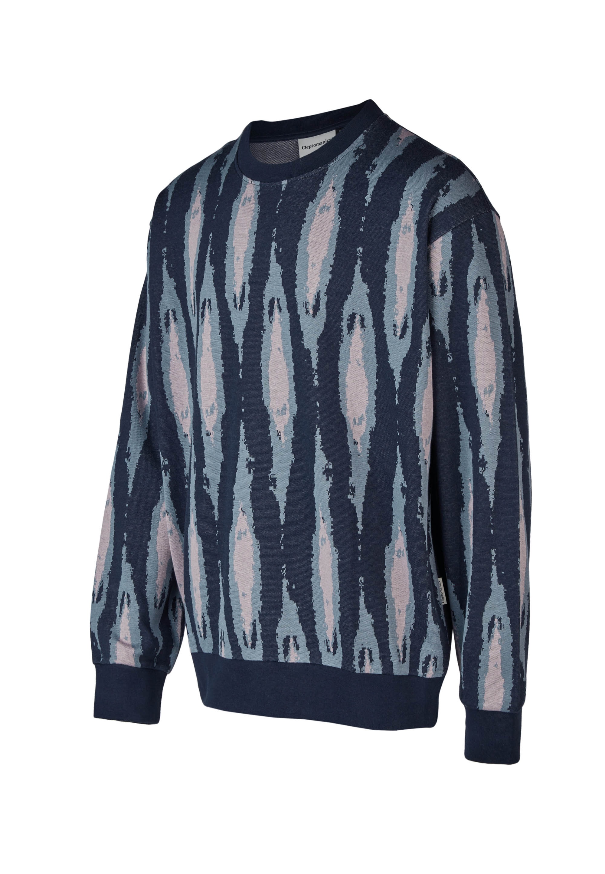 Cleptomanicx Strickpullover »Boxy Crewneck Scratch Crew«, mit lockerem Schnitt