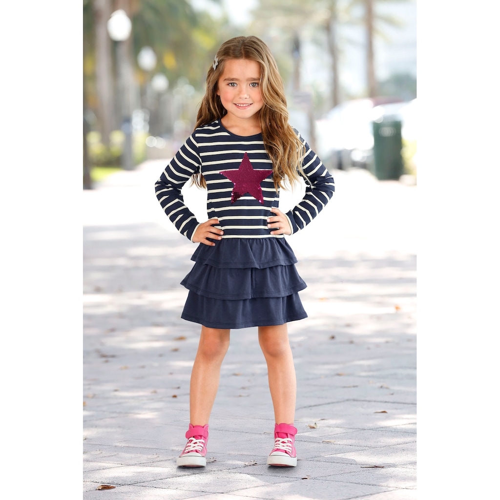 KIDSWORLD Jerseykleid »für kleine Mädchen«