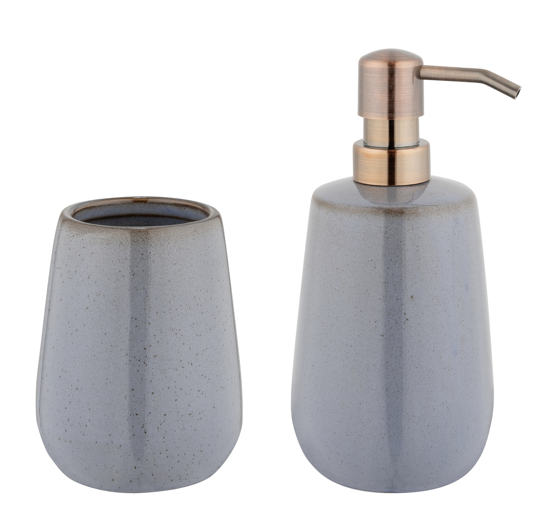 WENKO Badaccessoire-Set "Sirmione" Seifenspender und Zahnputzbecher, Kerami günstig online kaufen